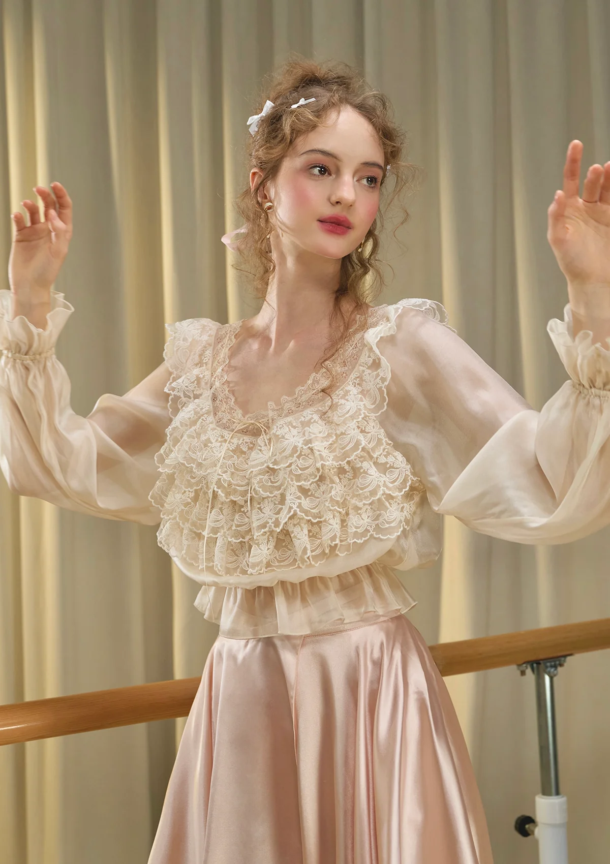 Crystal Bloom of Light Top - Thrancidy