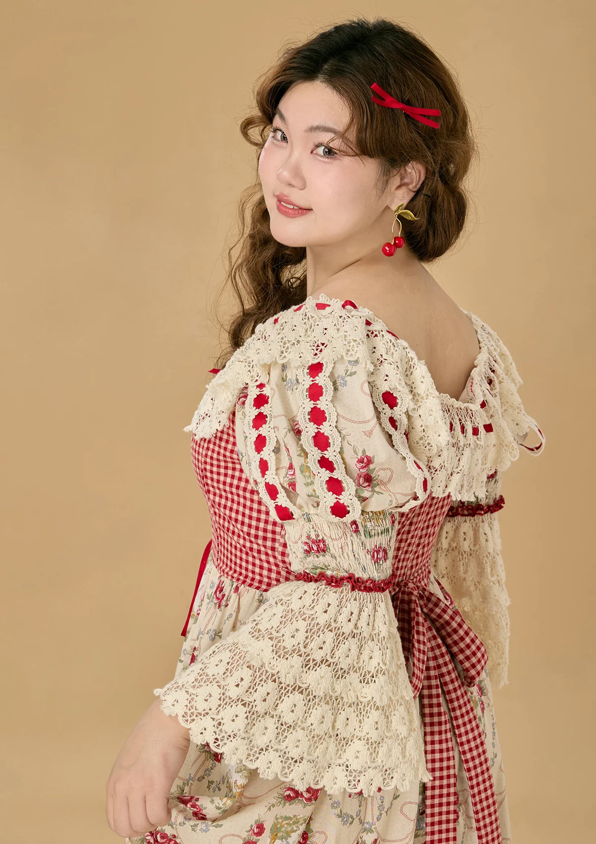 Curve & Plus Little Red Riding Hood  Dress - Thrancidy