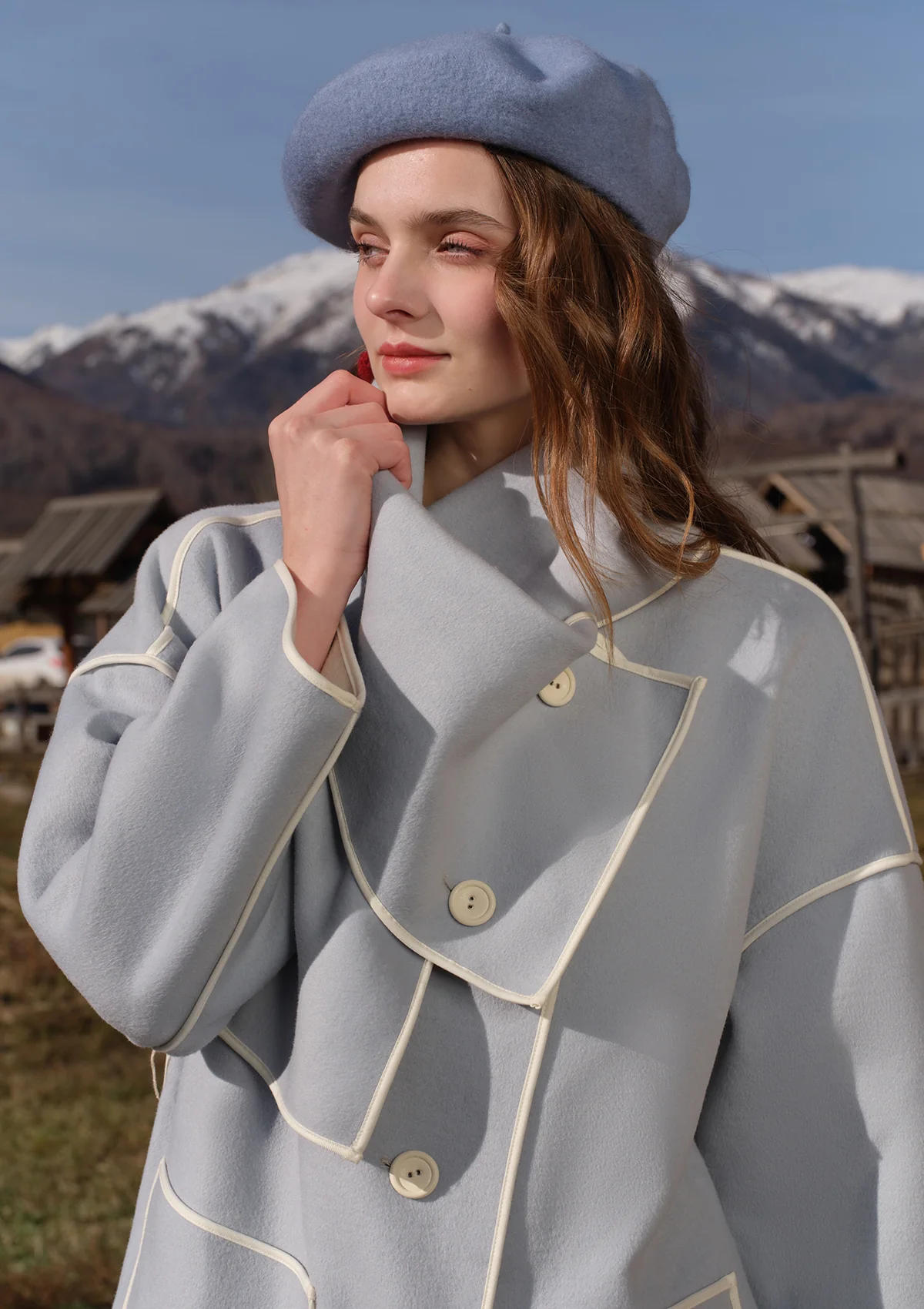 Winter Dopamine Double-faced Overcoat - Thrancidy