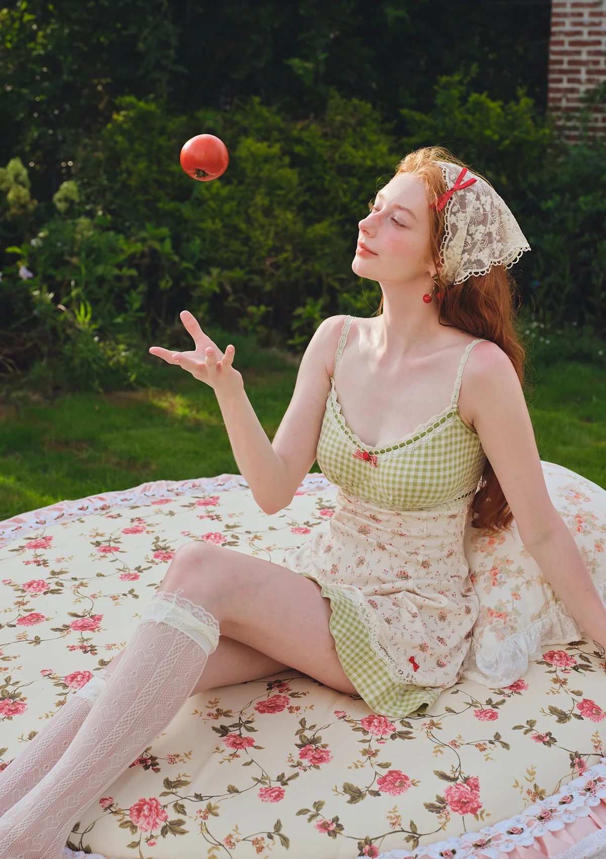 Matcha Red Bean Dress - Thrancidy