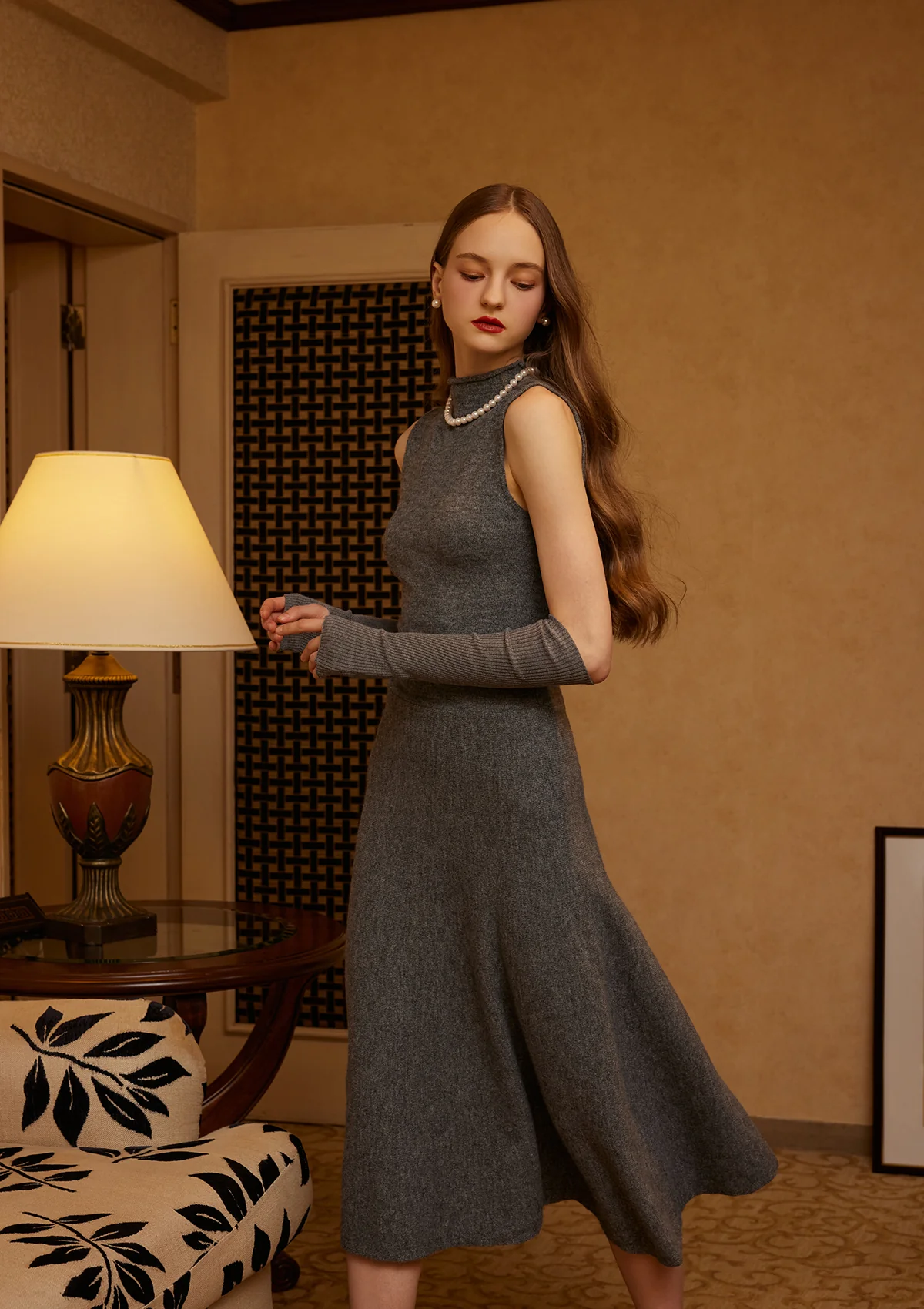 Miss Mine Knit DressLong - Thrancidy