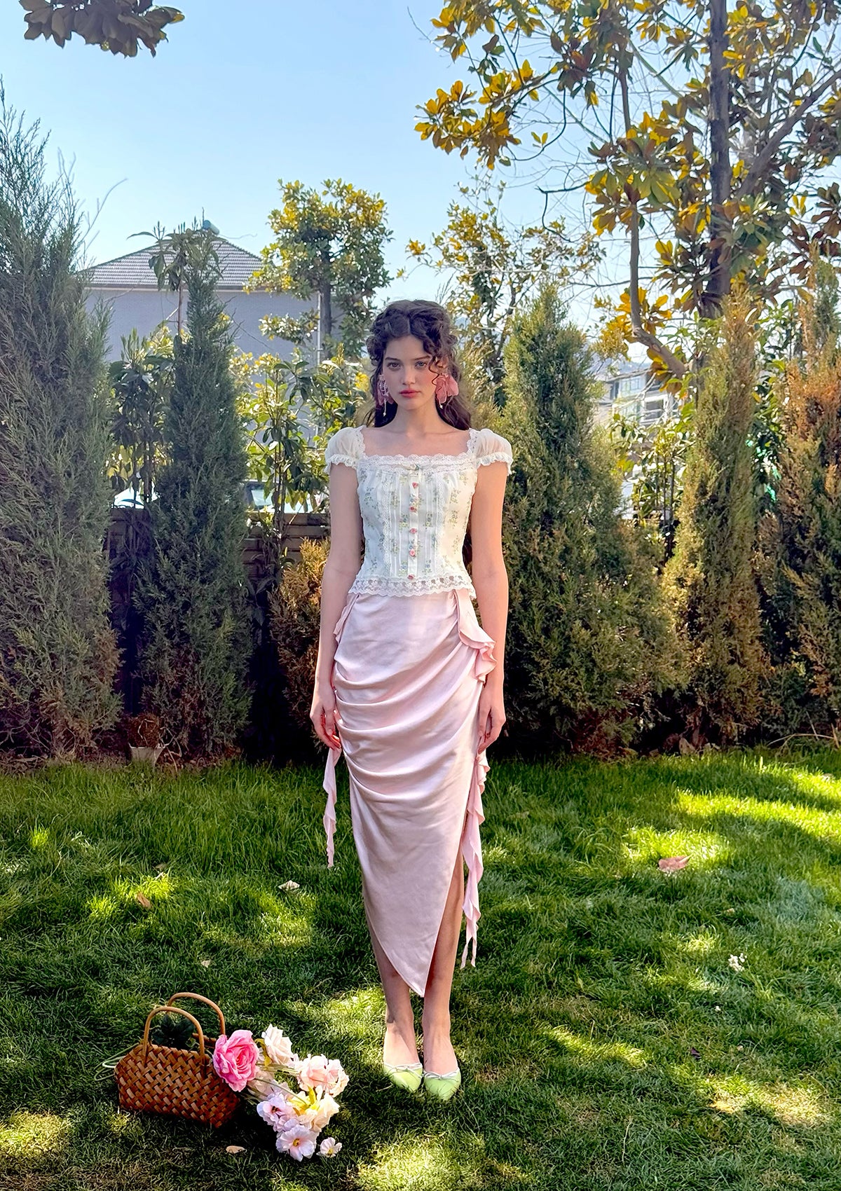 Springfield Flower Top - Thrancidy