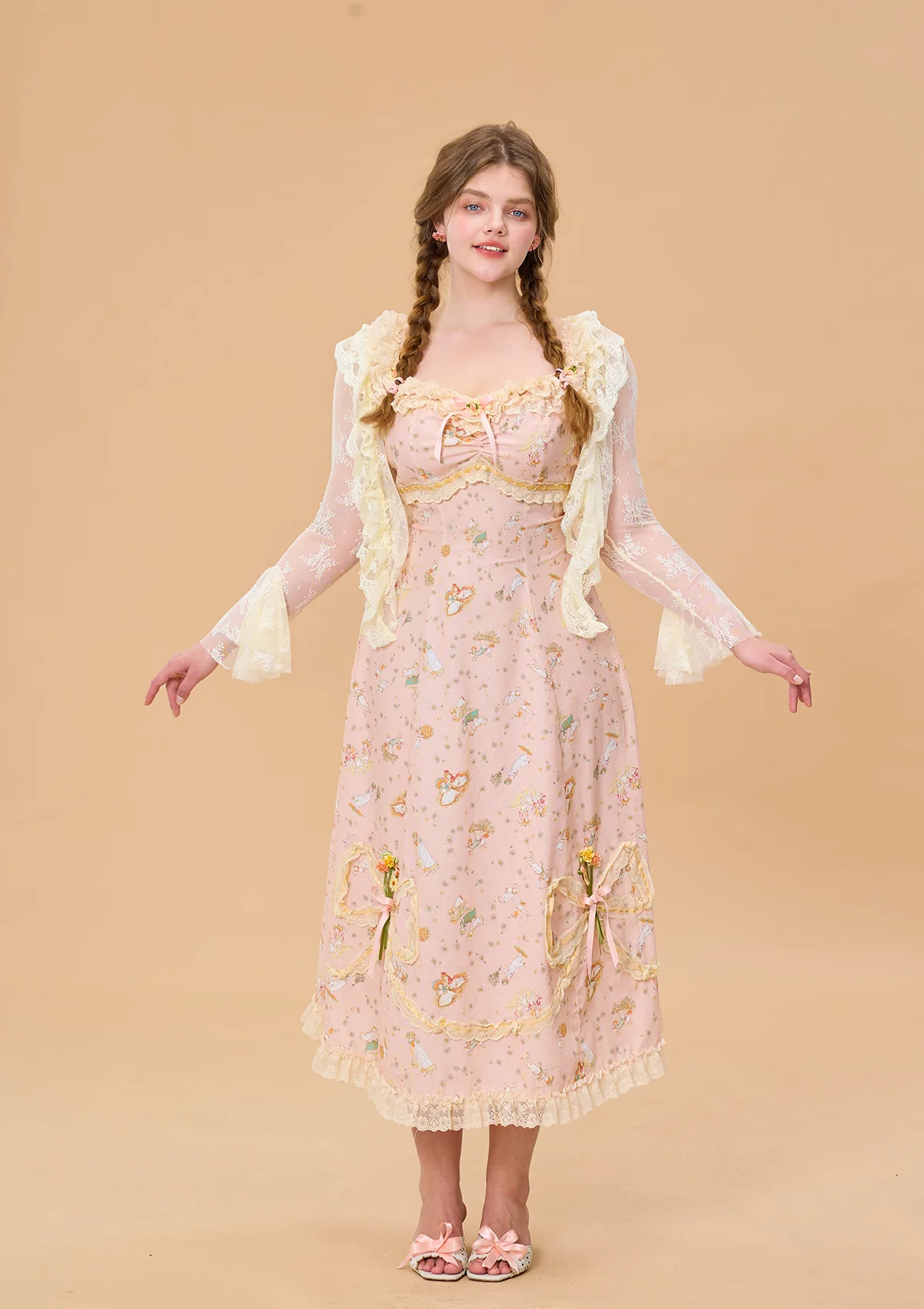 Curve & Plus Daisy Kite Dress - Thrancidy