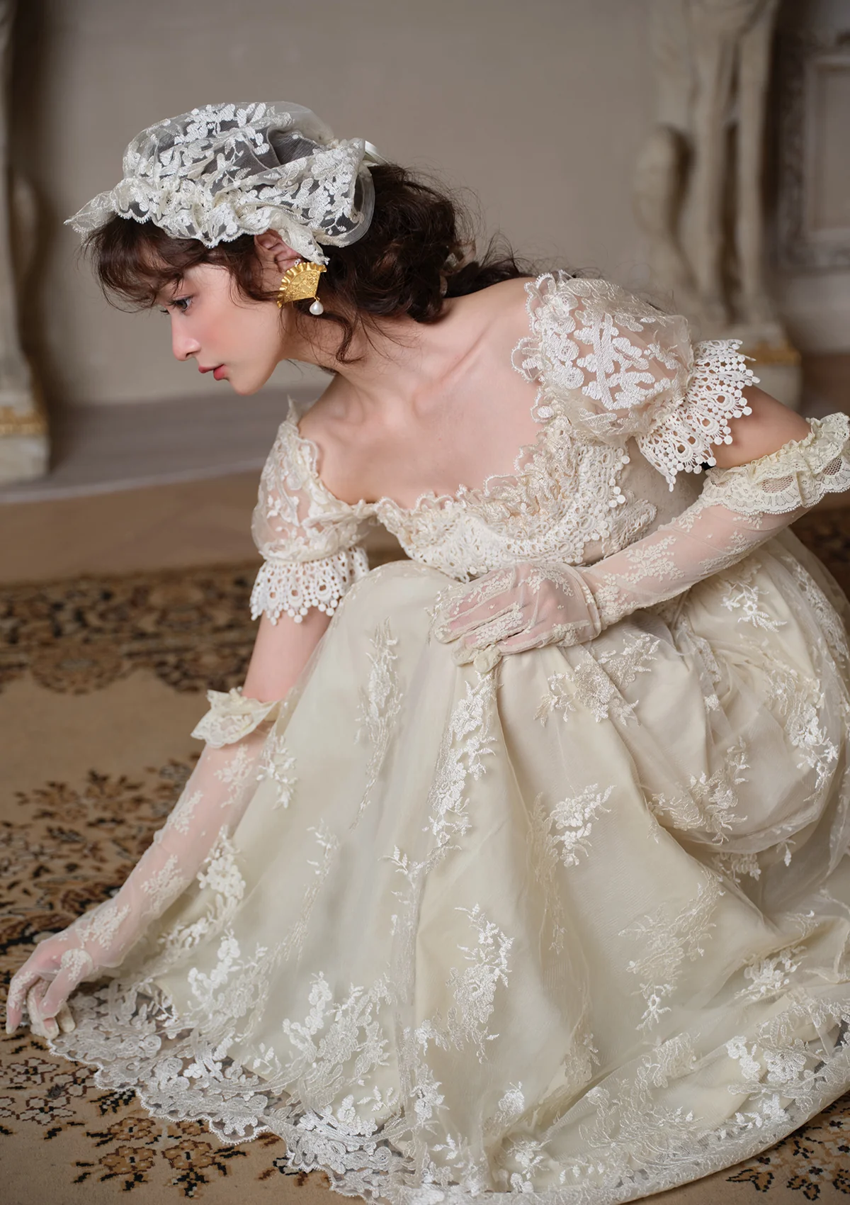 The Tear of Blossom and Candle Corset Dress - Thrancidy