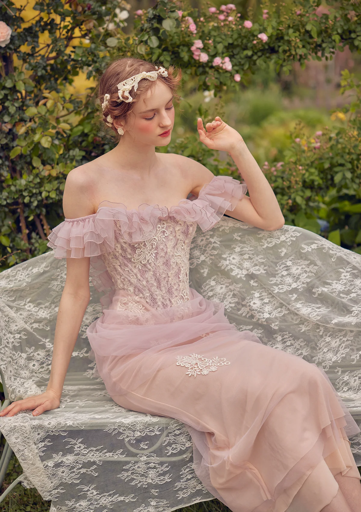Fairy Chantilly Dress - Thrancidy