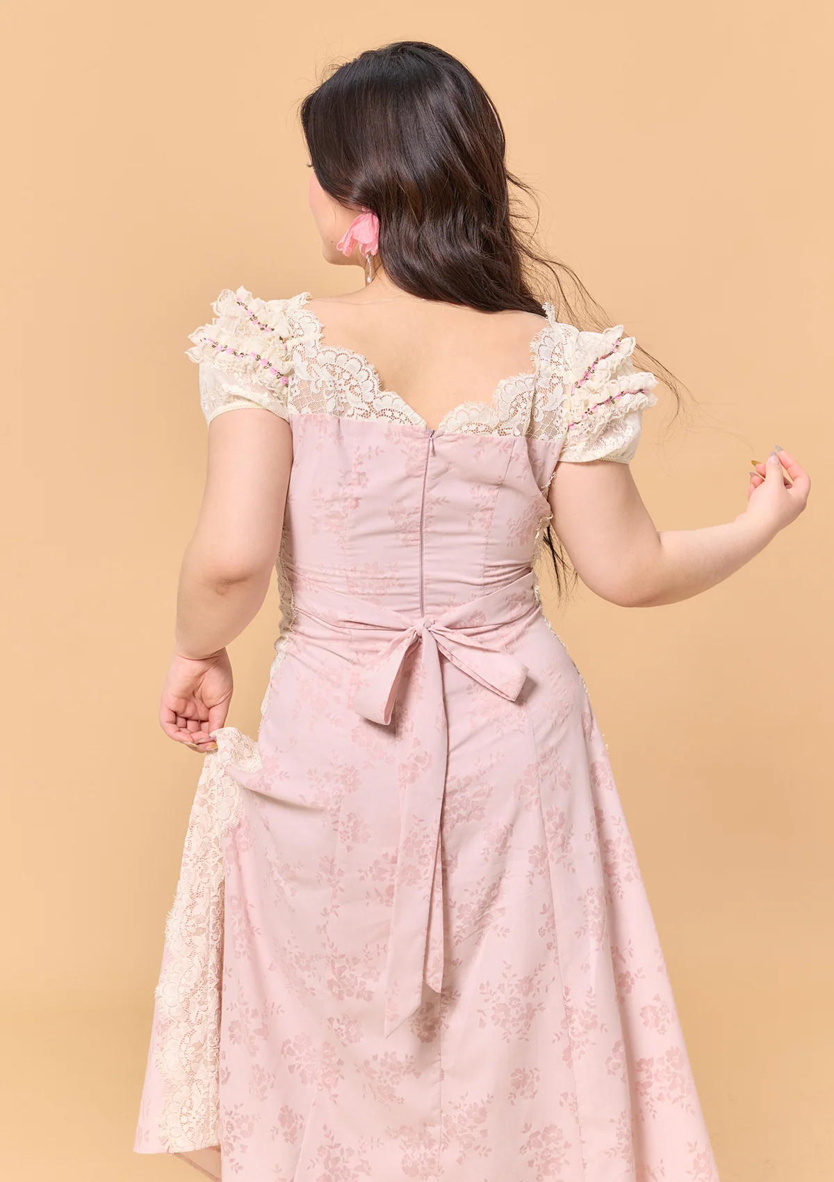 Curve & Plus Butterfly Chaser Dress - Thrancidy