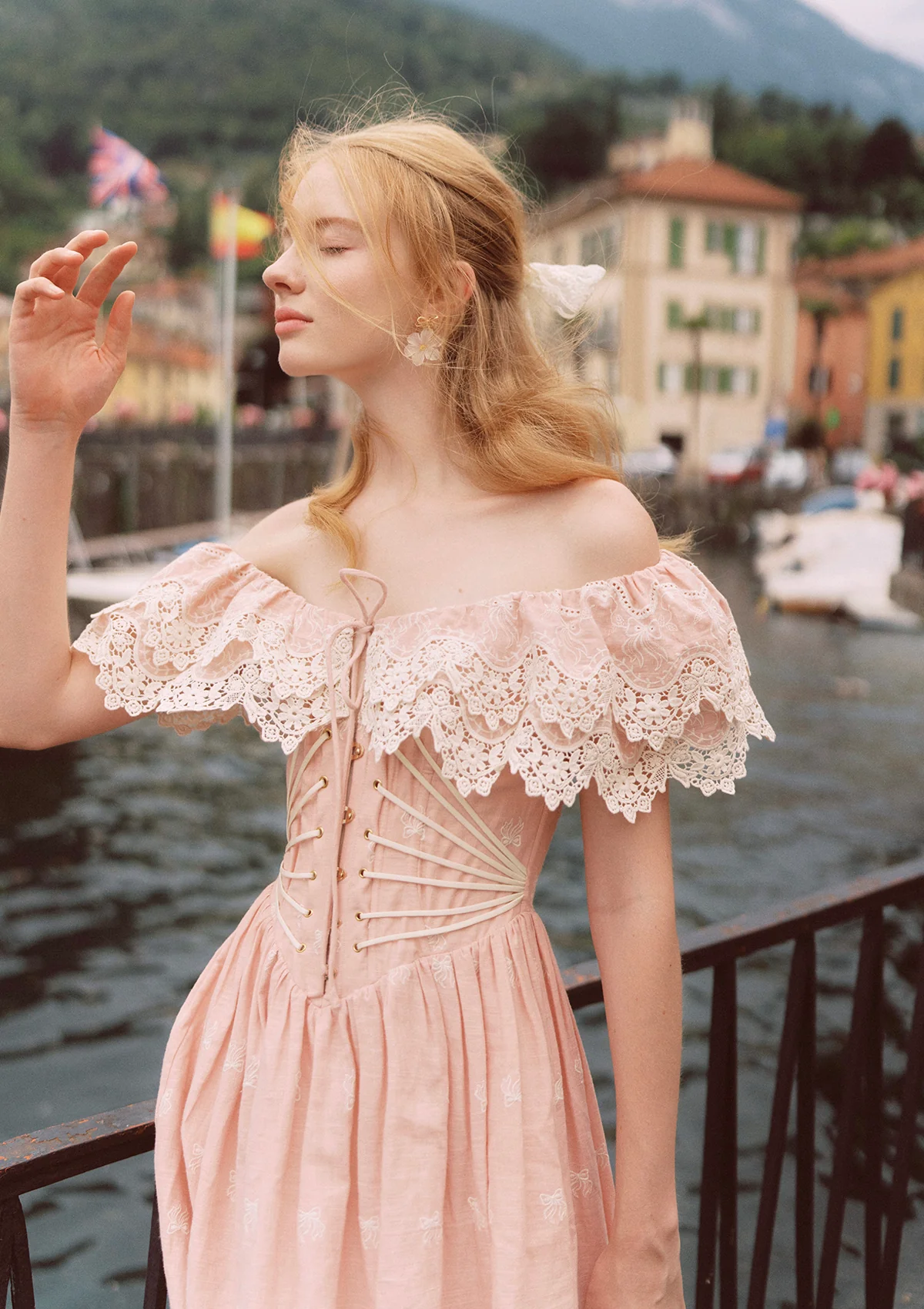 Pink Champagne Corset Dress - Thrancidy