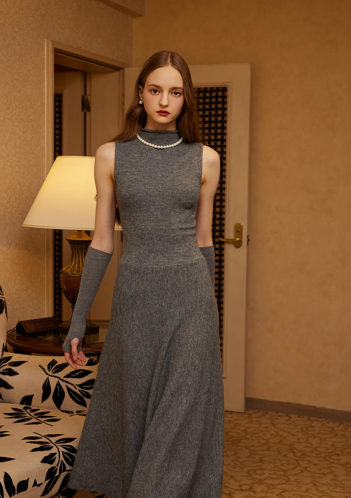 Miss Mine Knit DressLong - Thrancidy