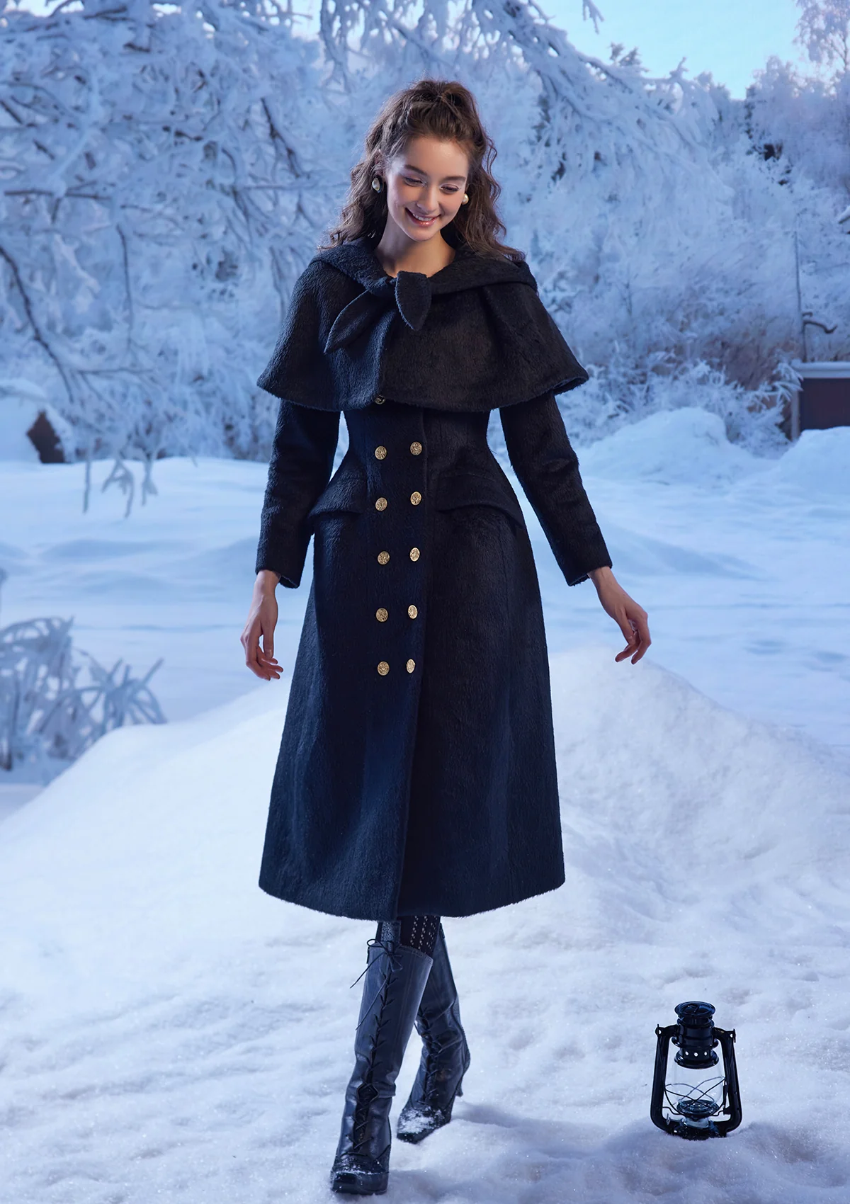 Noir Fairytale Dress - Thrancidy