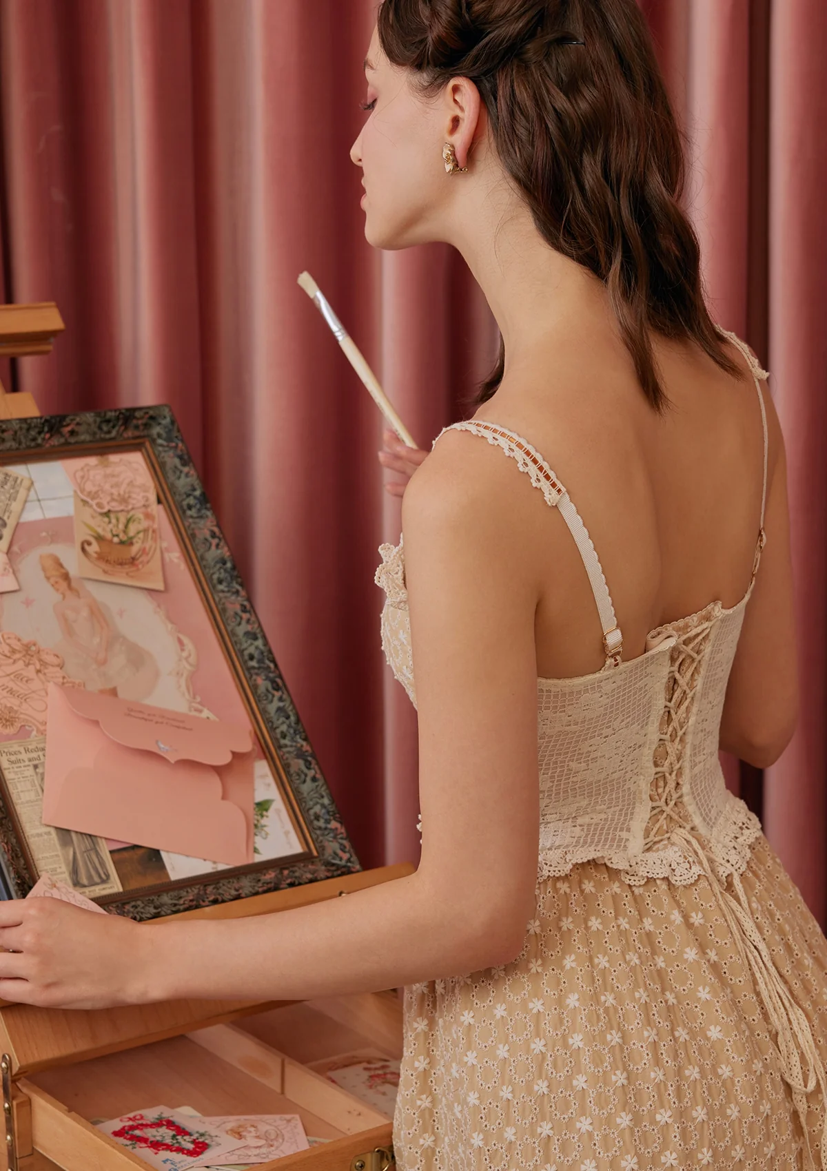 Miss Cinnamon Corset Dress - Thrancidy