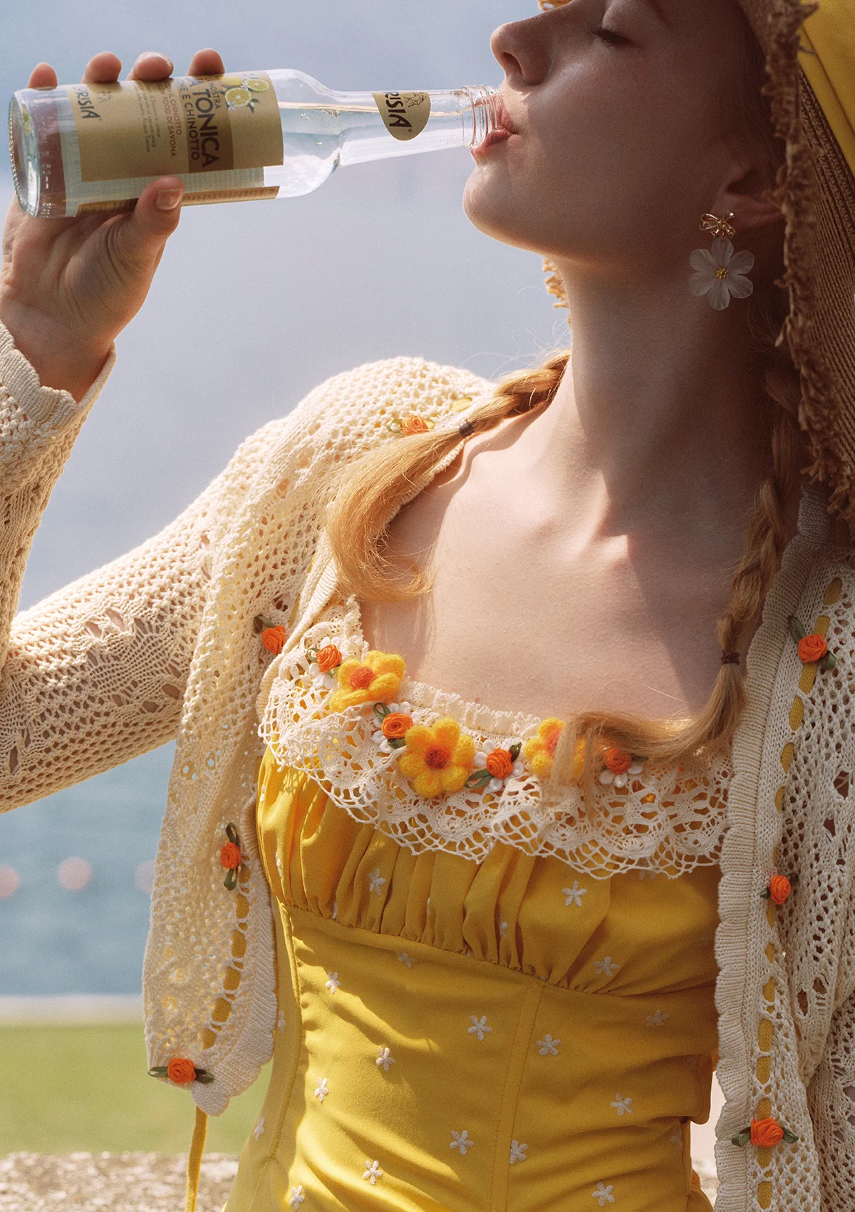 Little Orange Cardigan - Thrancidy