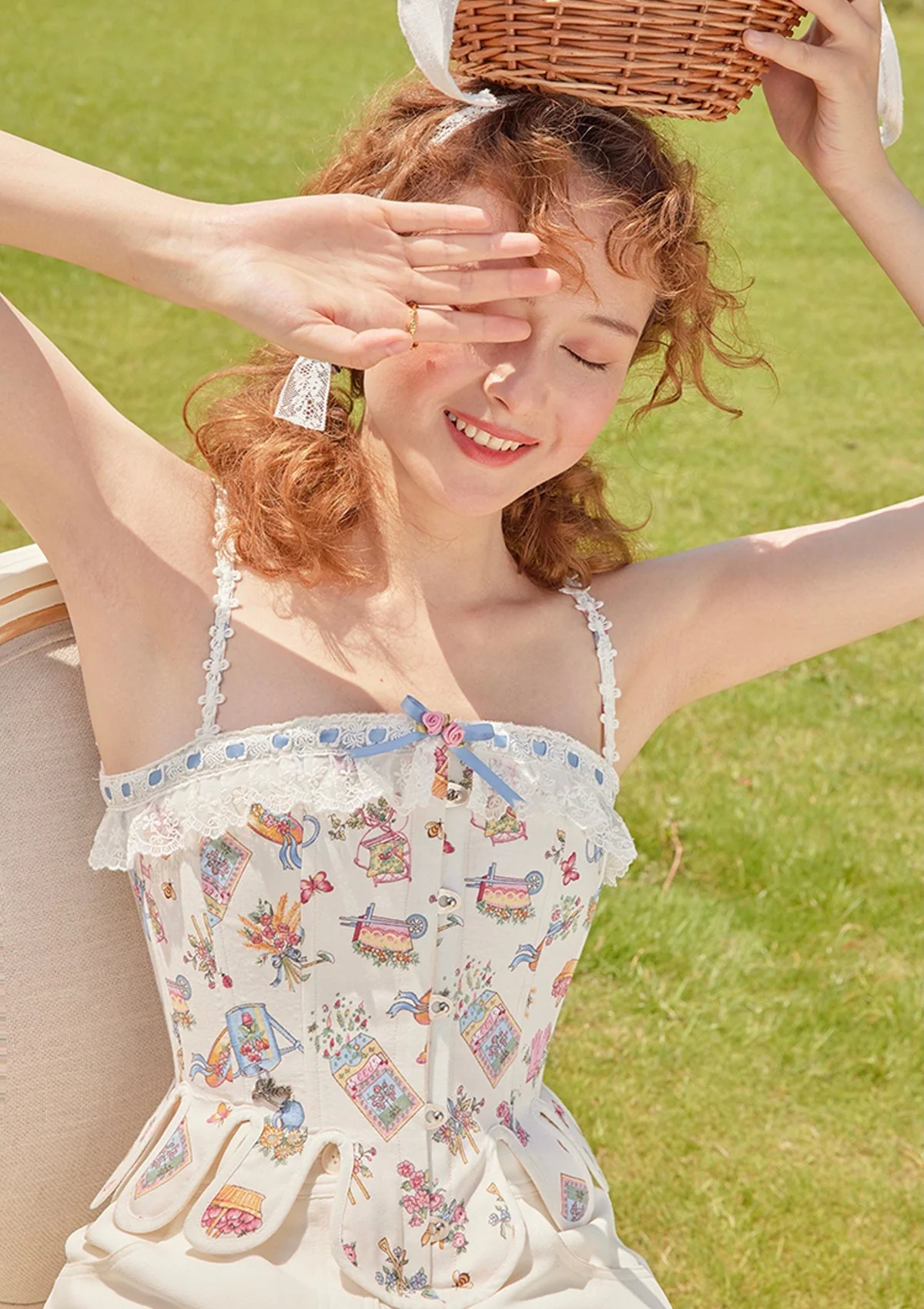 Flowerroom Maiden Corset - Thrancidy