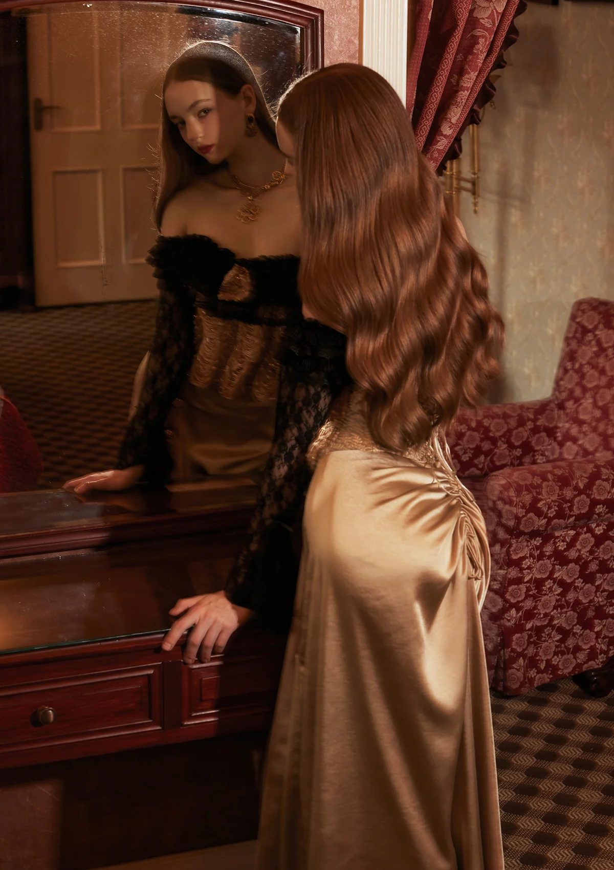 Golden Blush Skirt - Thrancidy