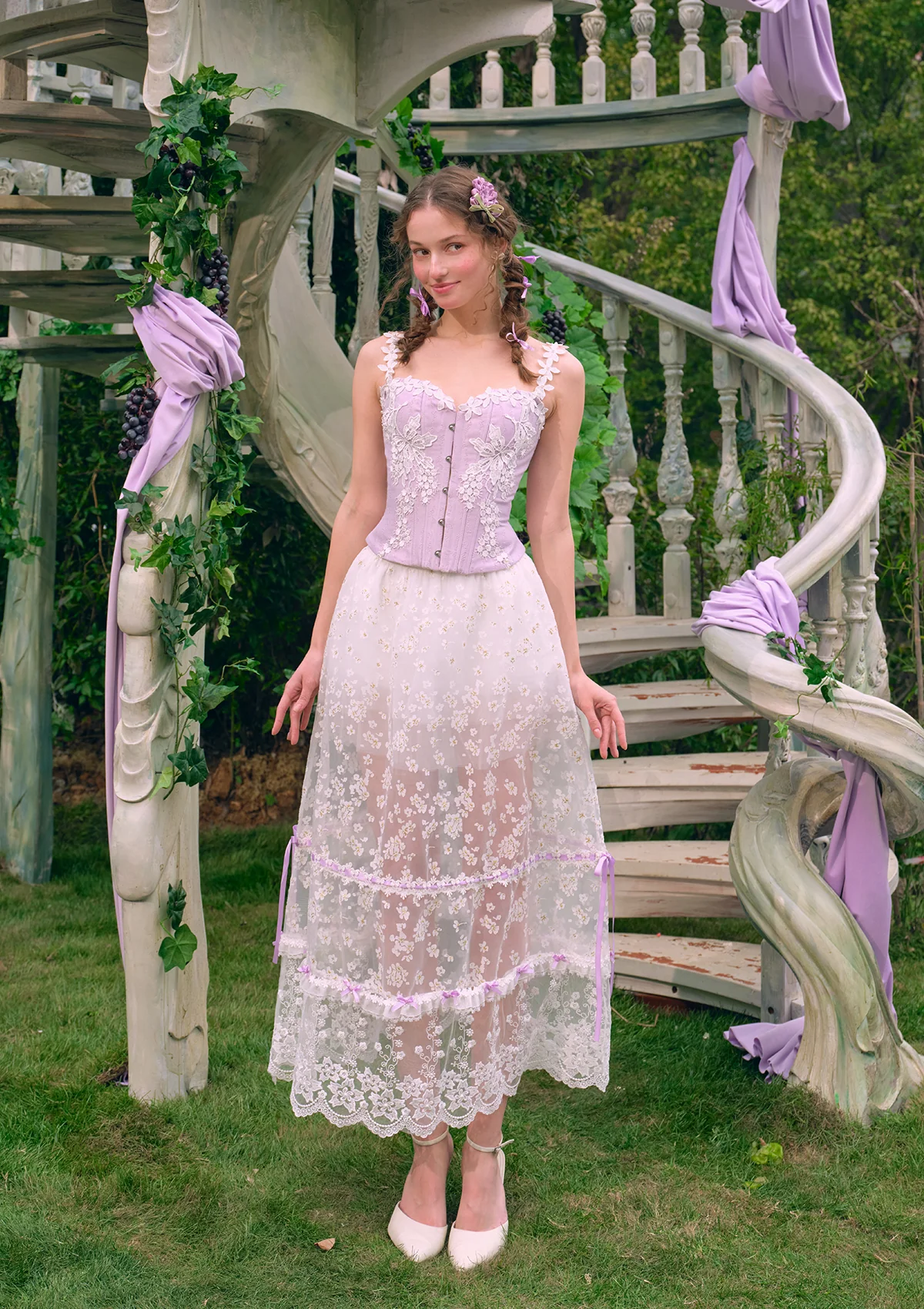 Ice Grape Skirt - Thrancidy