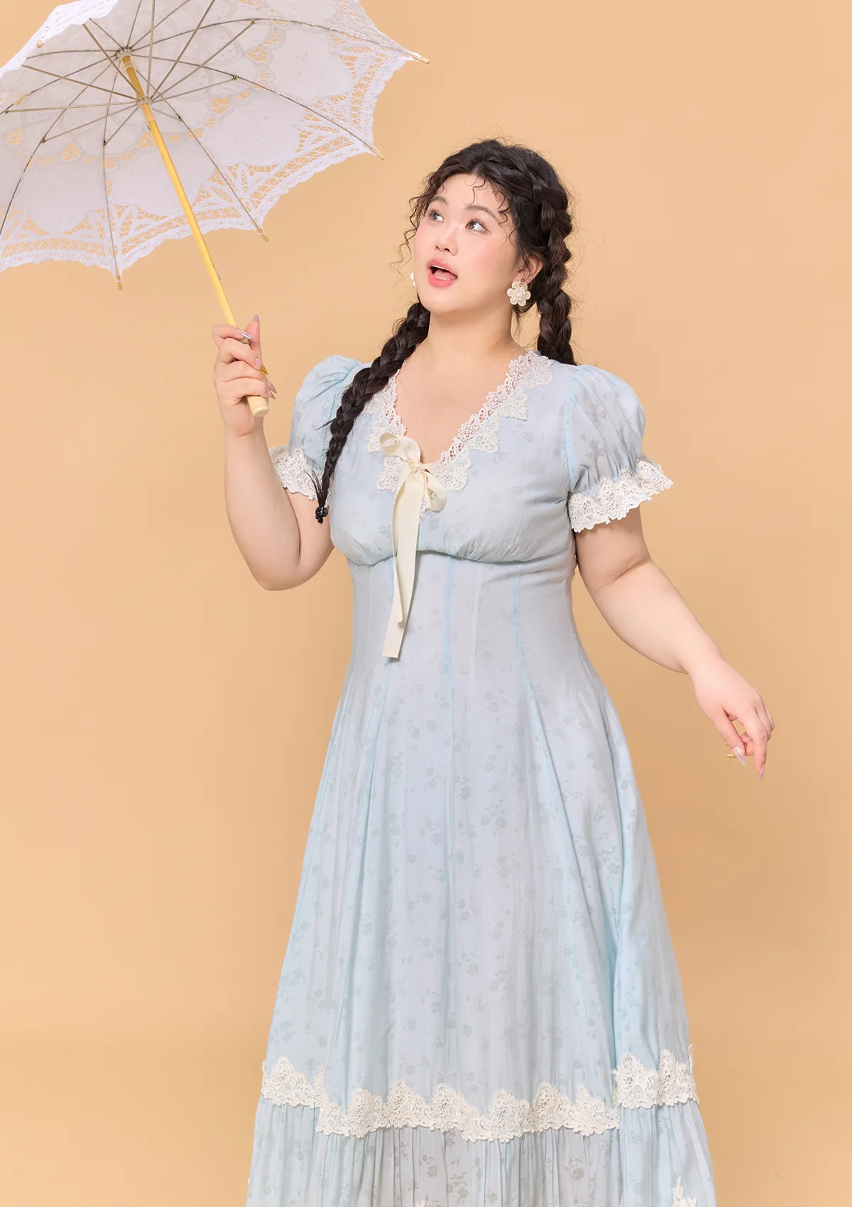 Curve & Plus Summer Wind Dress - Thrancidy