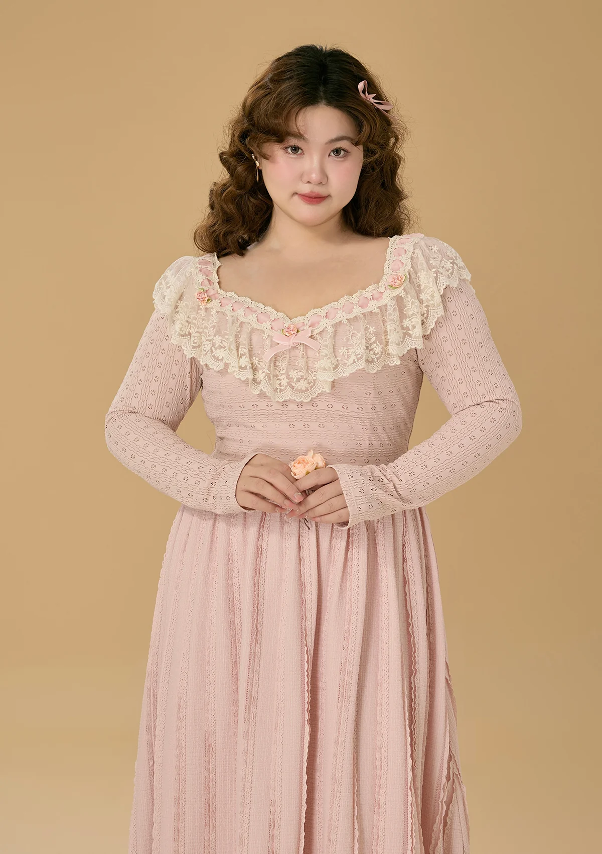 Curve & Plus Tuileries Forest Dress - Thrancidy