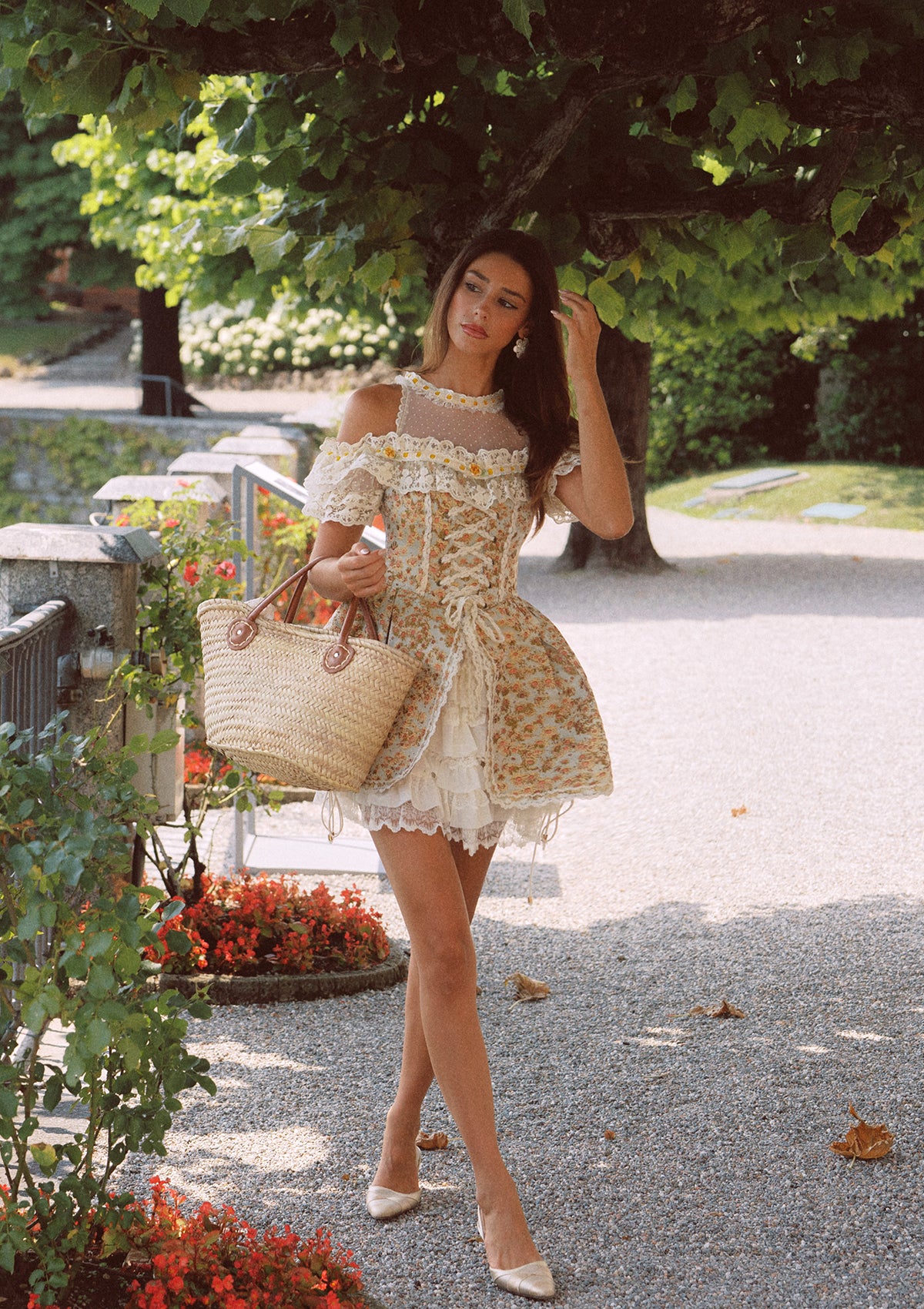 Sunflower Corset Dress - Thrancidy