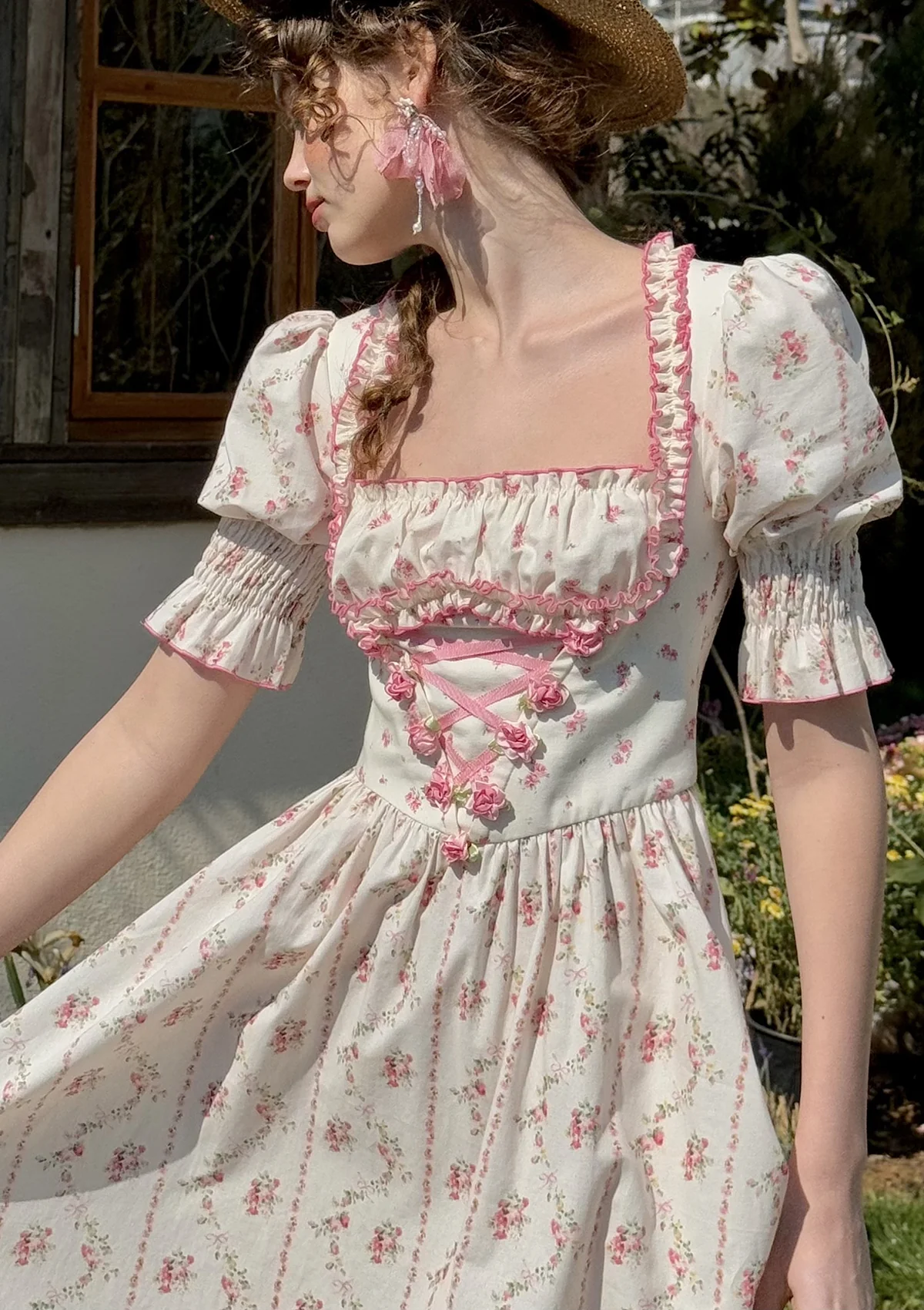 Victoria Rose Corset Dress - Thrancidy