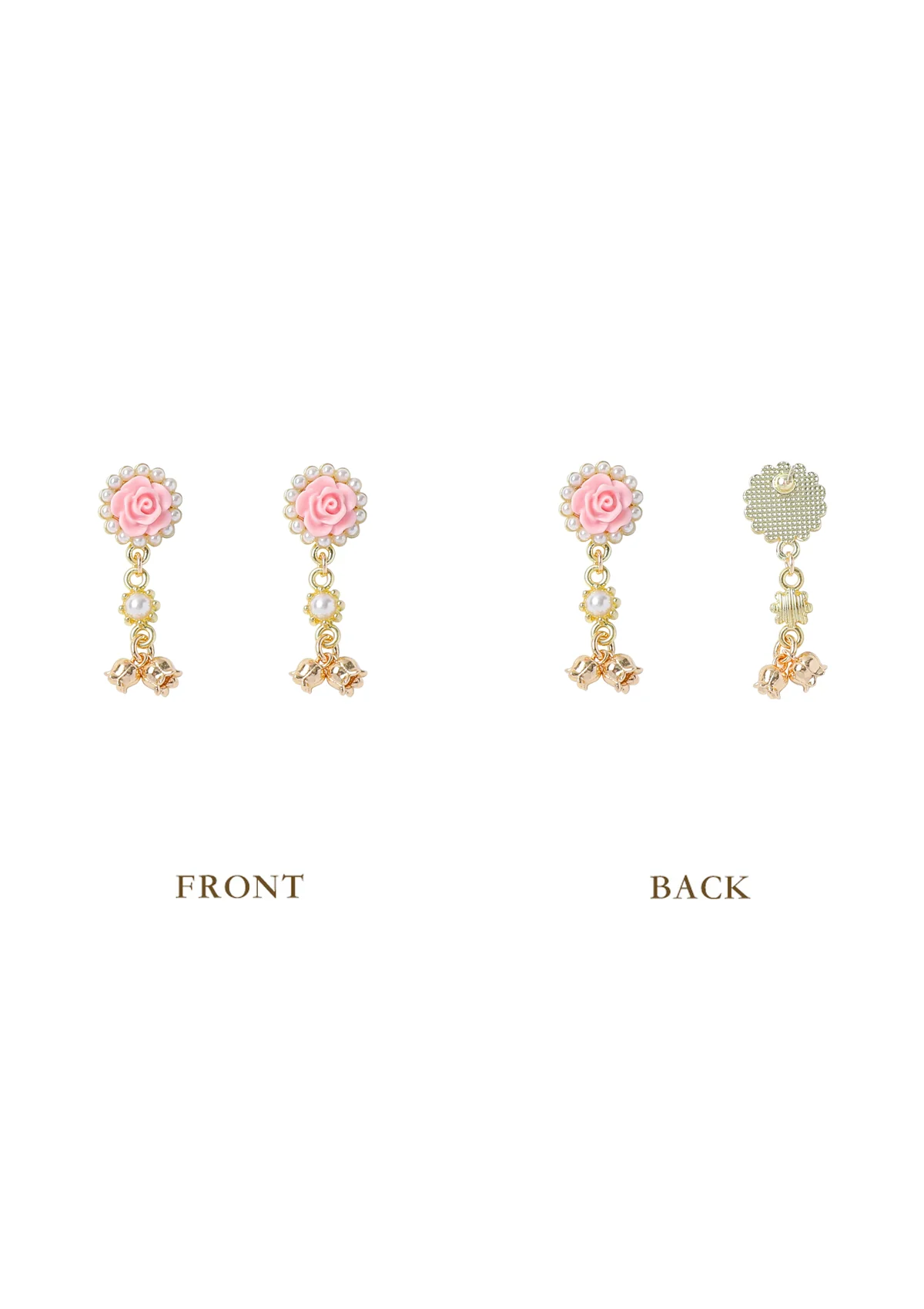 Rosebell Whispers Ear Studs - Thrancidy