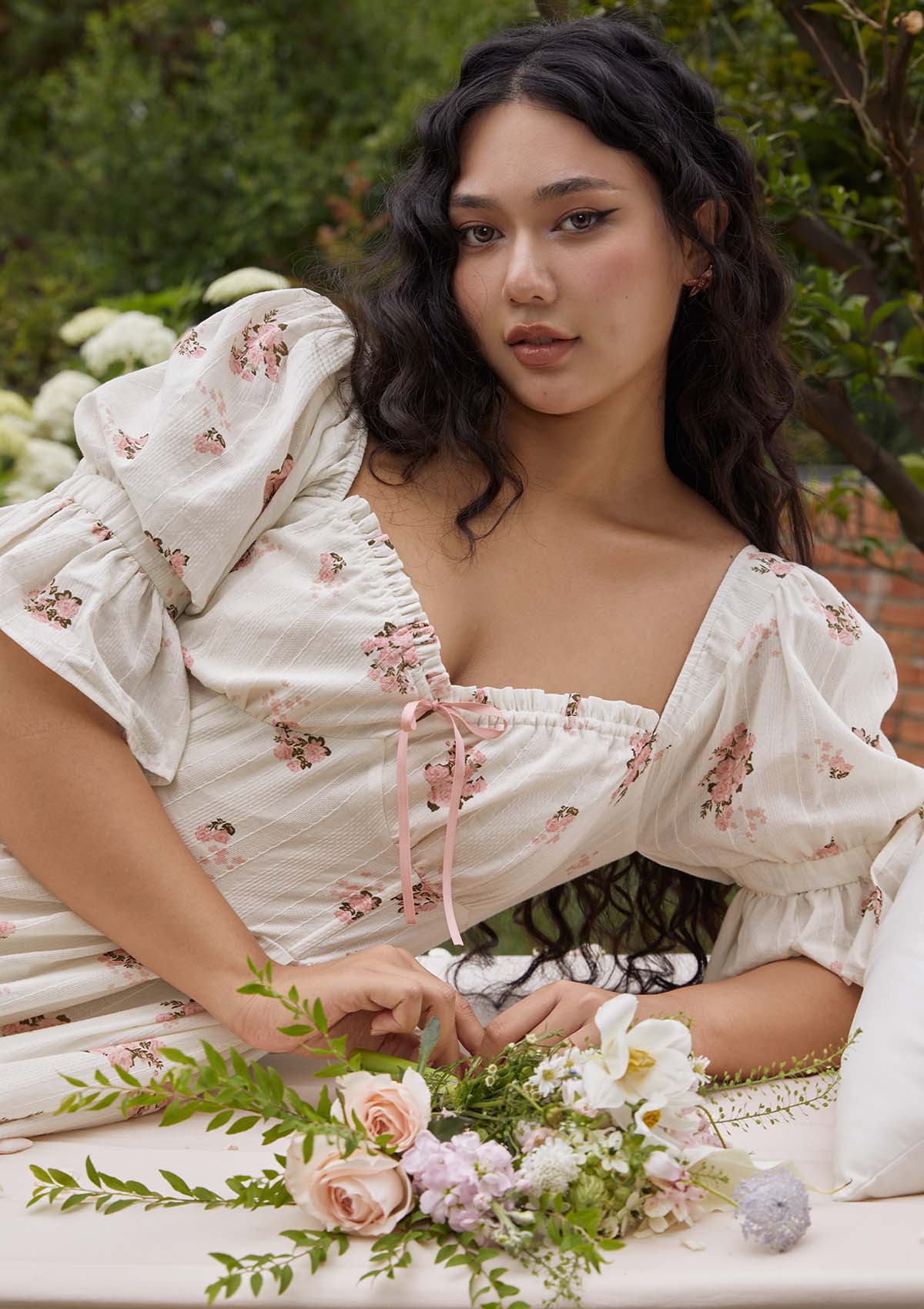 Curve & Plus Rose's Smile Corset Dress - Thrancidy