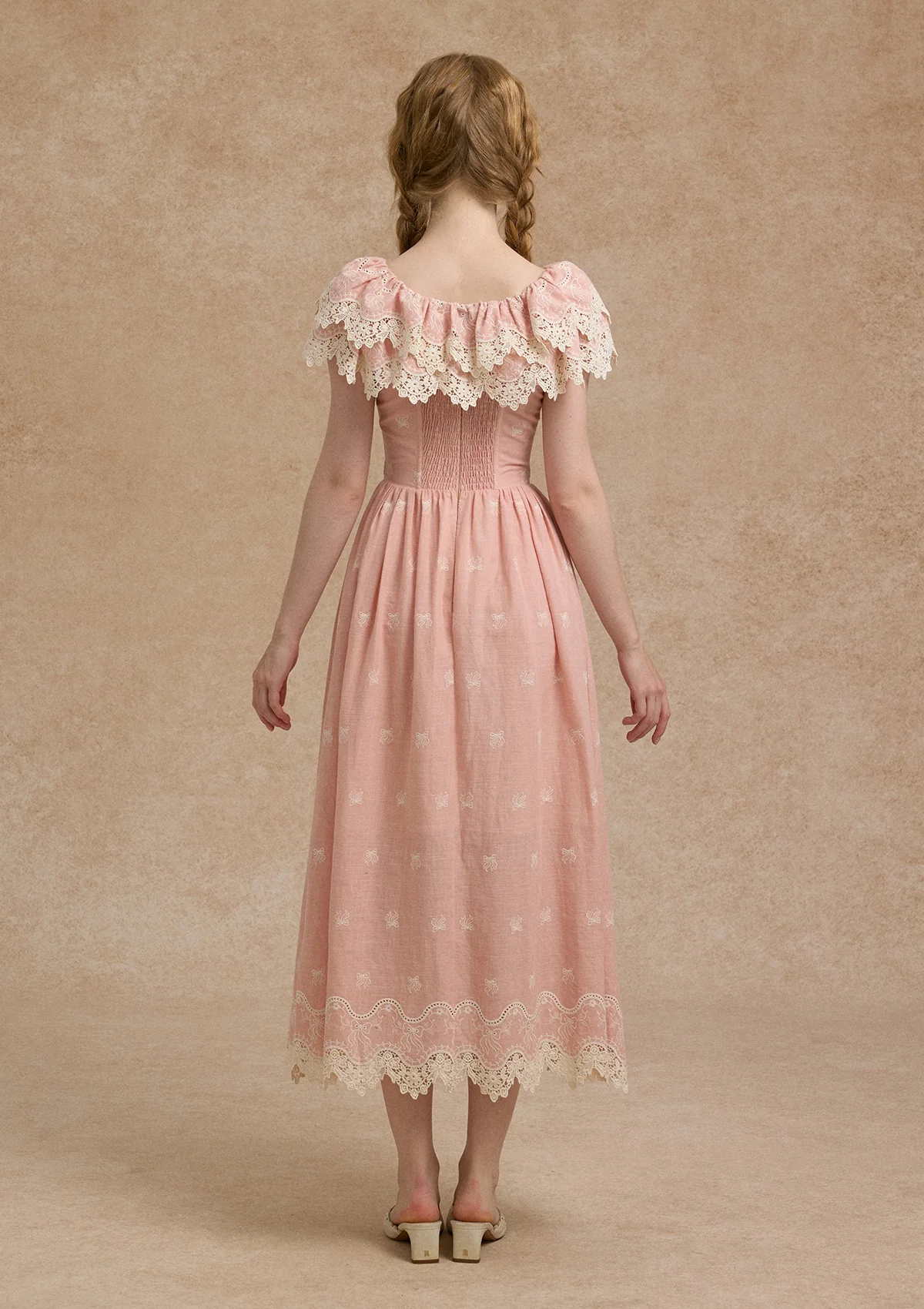 Pink Champagne Corset Dress - Thrancidy