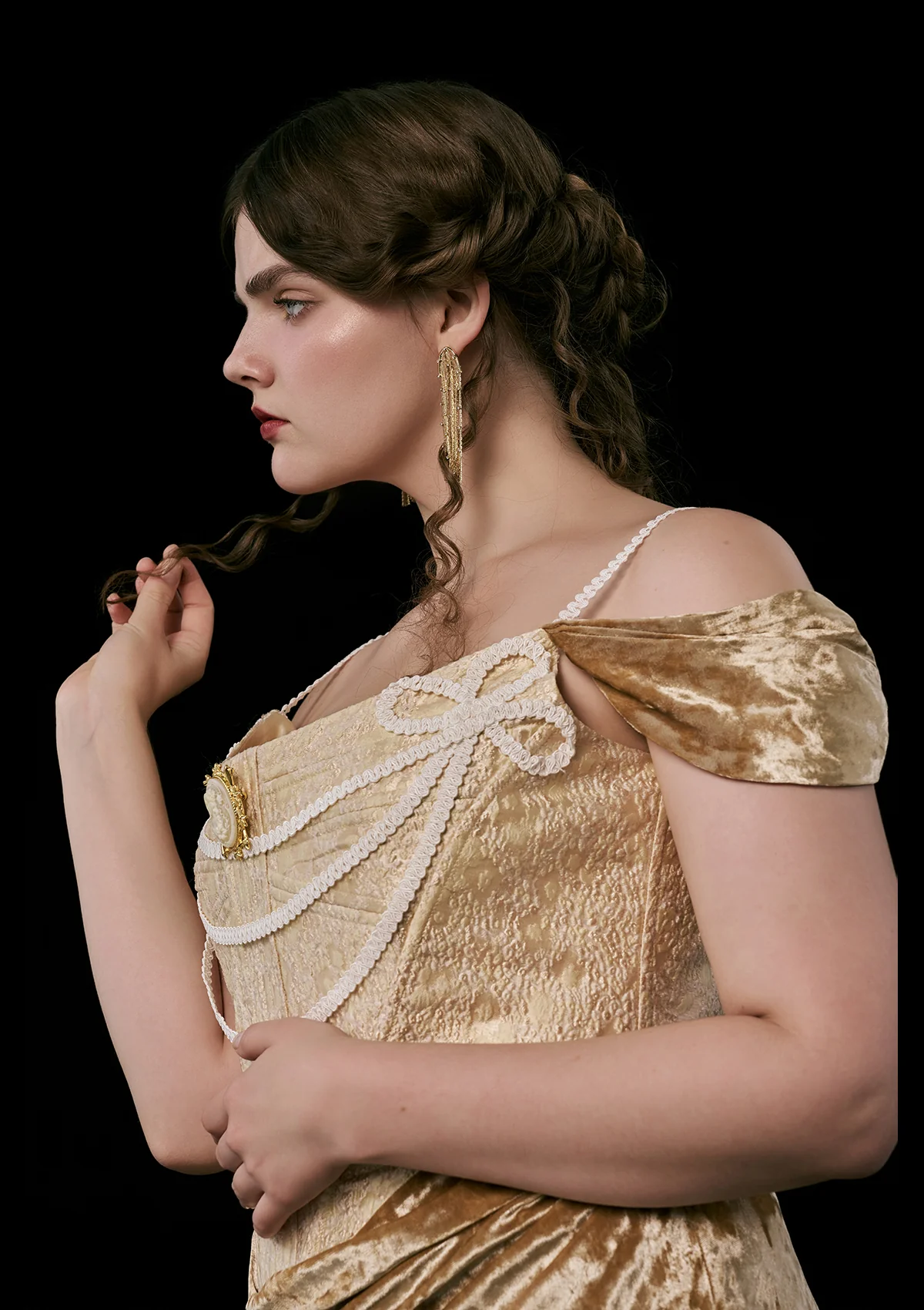 Curve & Plus Medusa Corset Dress - Thrancidy