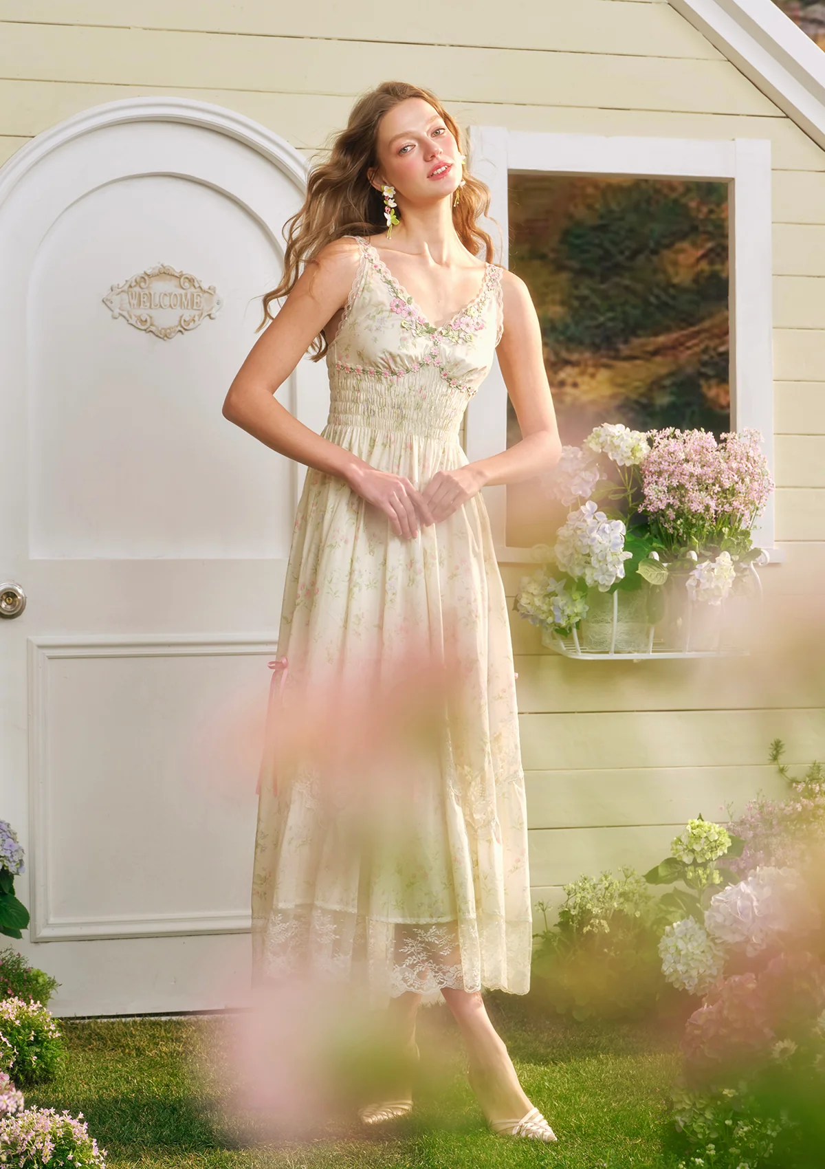 Floral Holiday Dress - Thrancidy