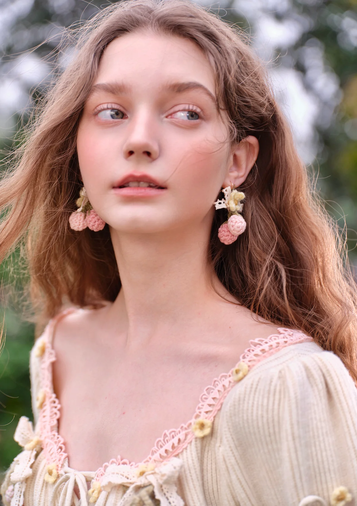The Secret of Kingdom Flowerberry Ear Studs - Thrancidy