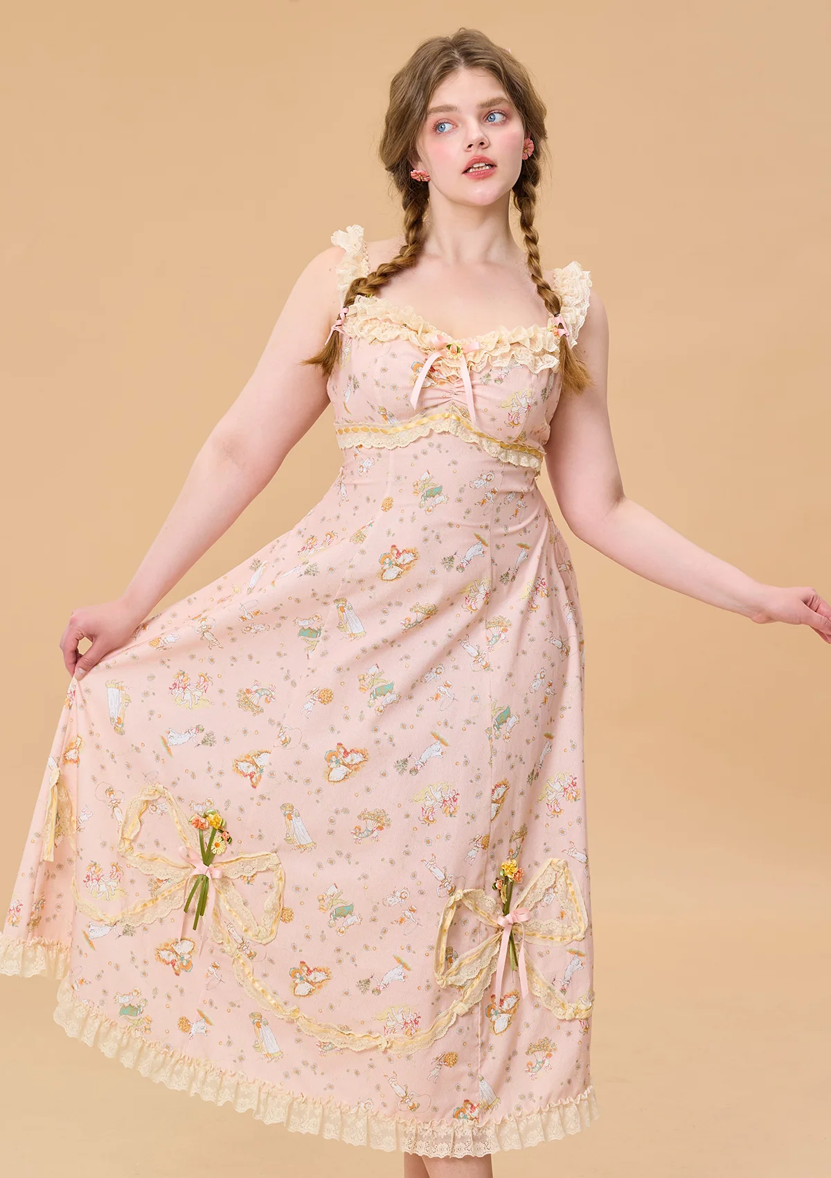 Curve & Plus Daisy Kite Dress - Thrancidy