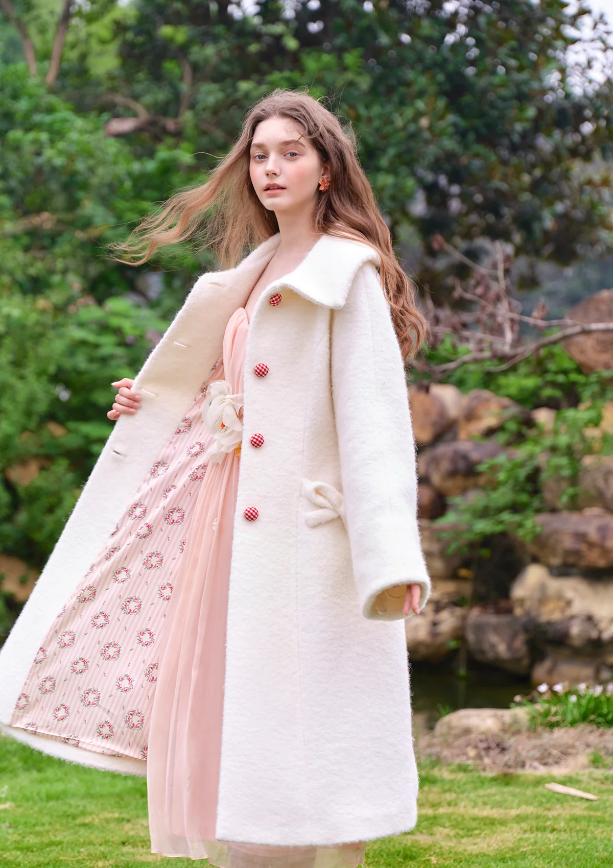 Strawberry Senior Alumnael Coat - Thrancidy