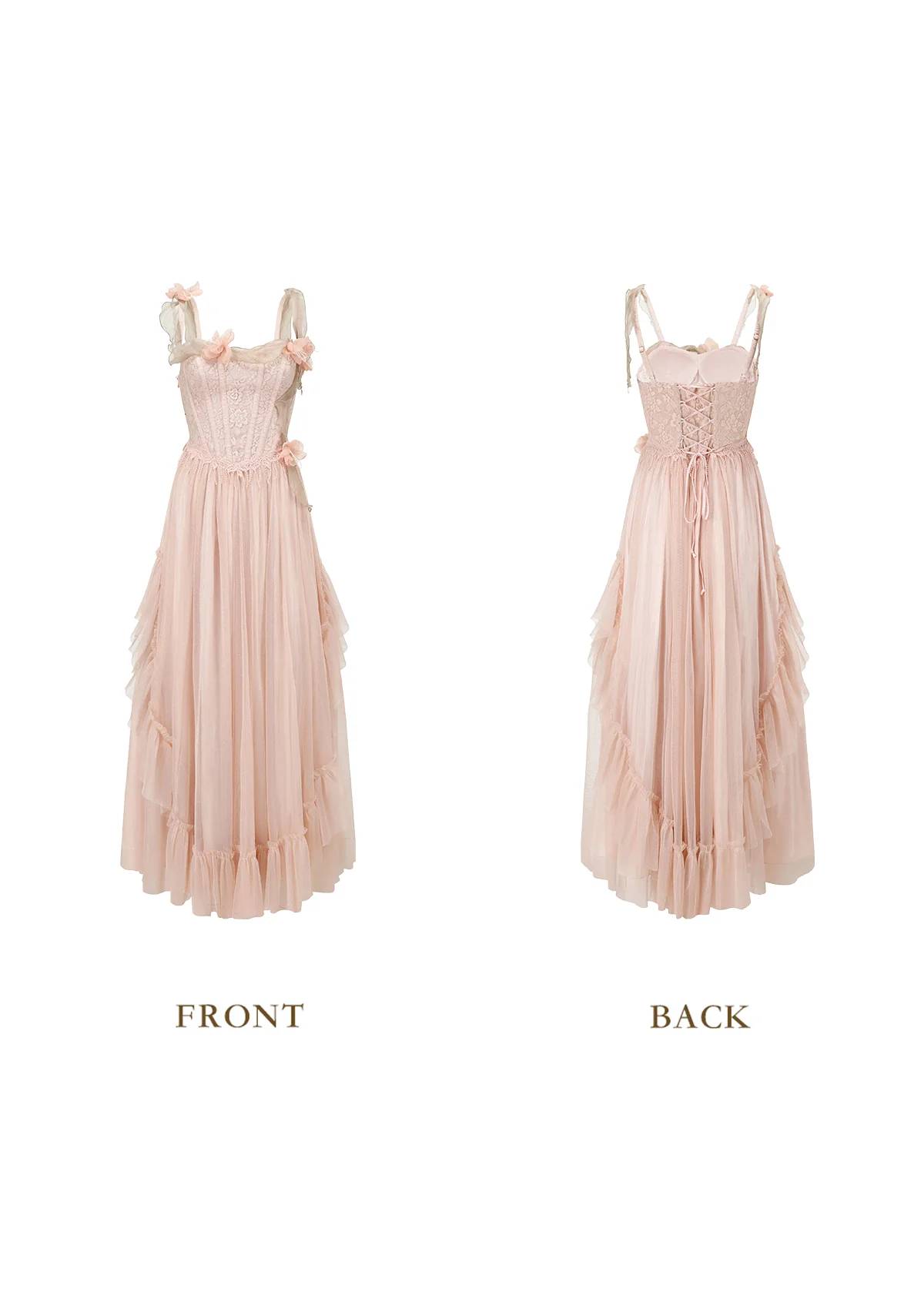 Flower Kissing Wonderland Corset Dress - Thrancidy