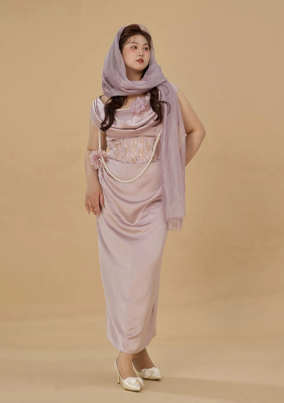 Curve & Plus The Age of Adaline Corset Dress - Thrancidy