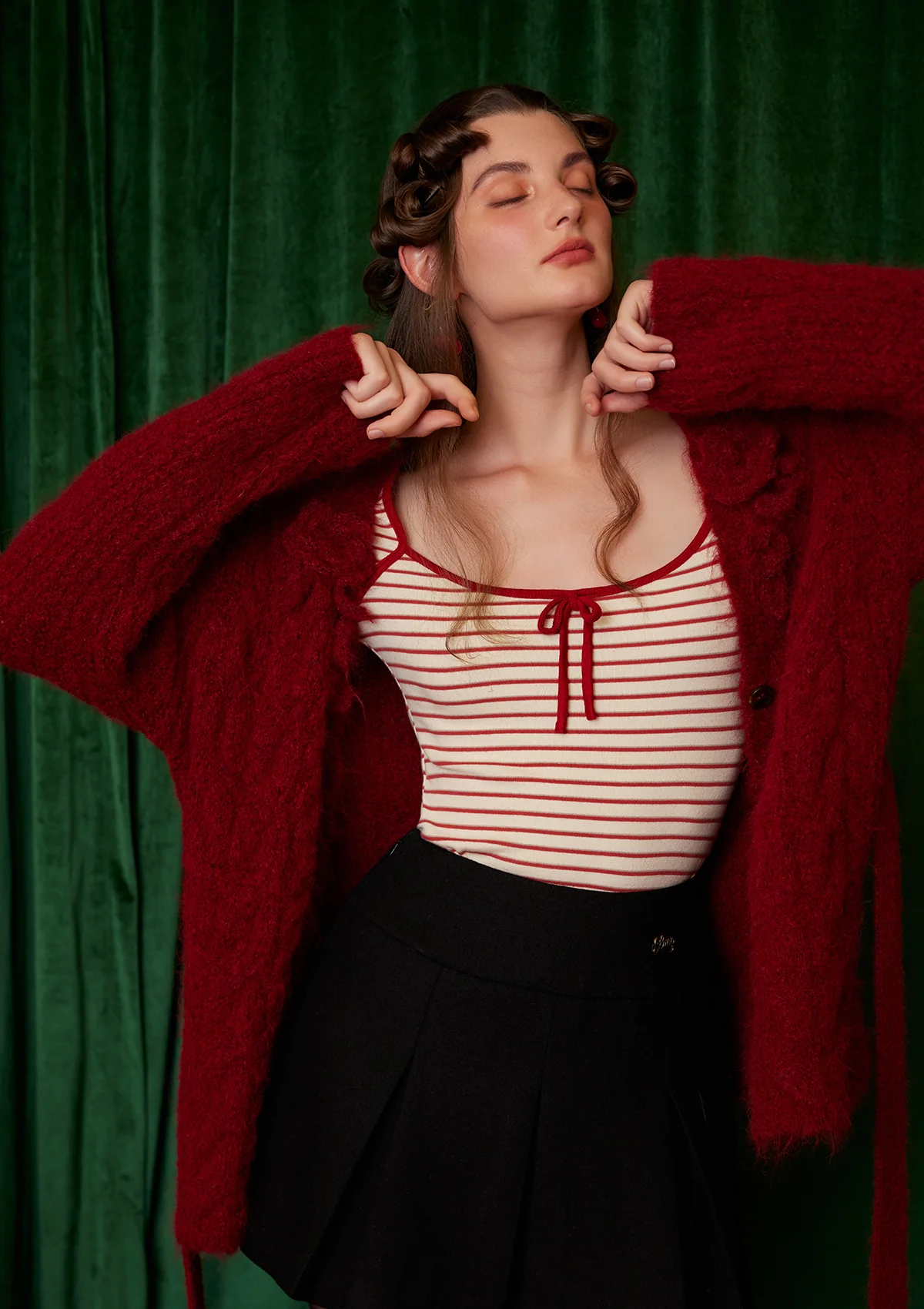 New York Girl Striped Underlay - Thrancidy