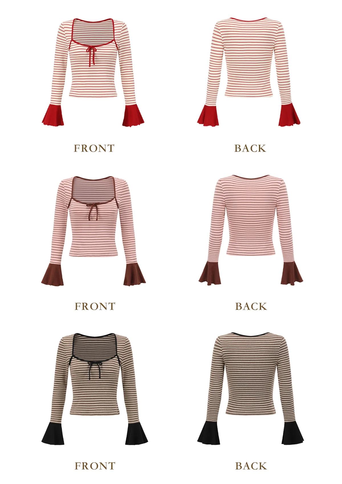 New York Girl Striped Underlay - Thrancidy