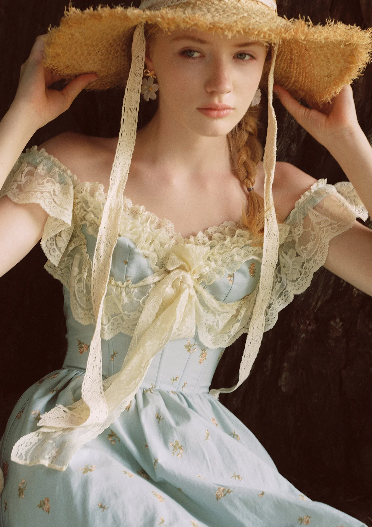 Woodland Fairy Corset Dress (sleeveless) - Thrancidy