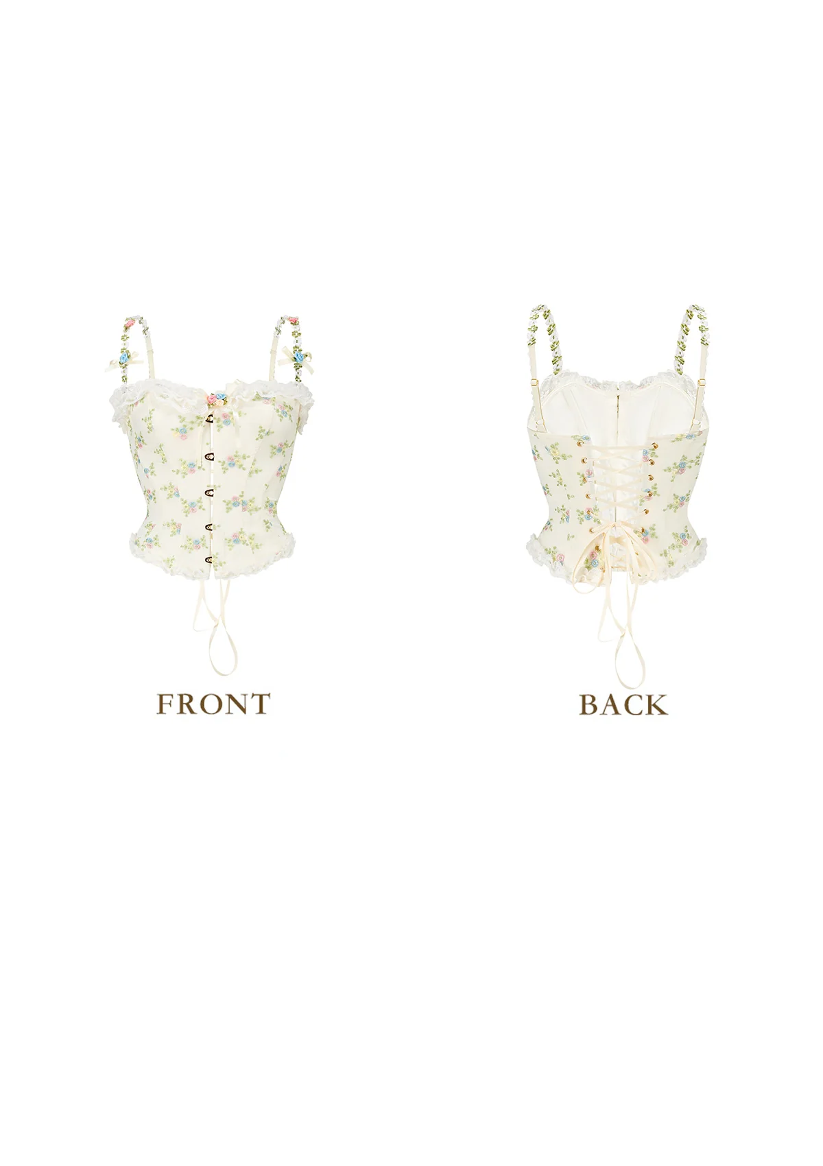 Springfield Flower Corset - Thrancidy