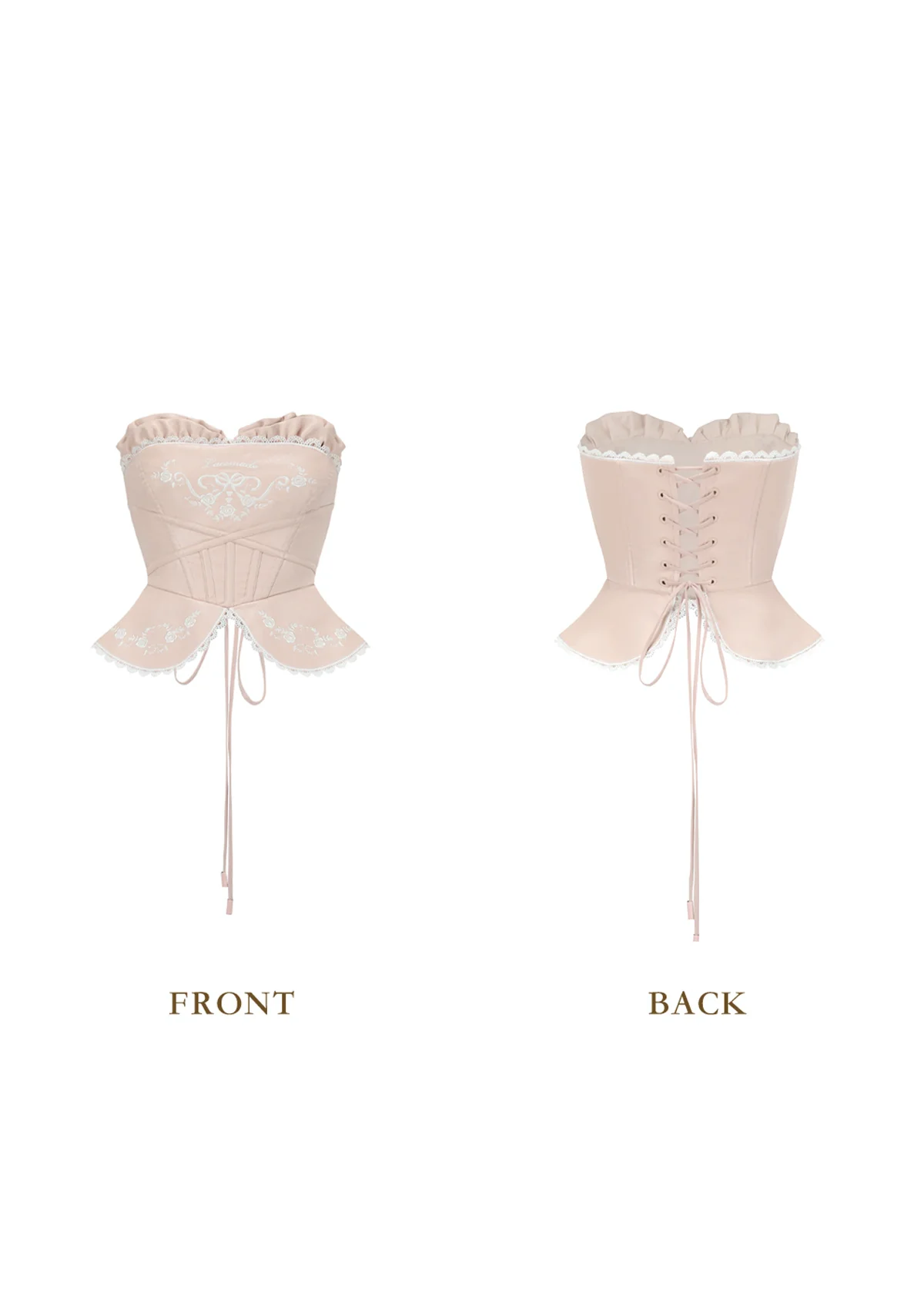 Pink Gerbera Corset - Thrancidy