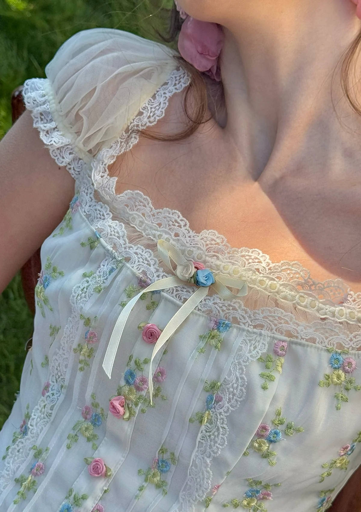 Springfield Flower Top - Thrancidy