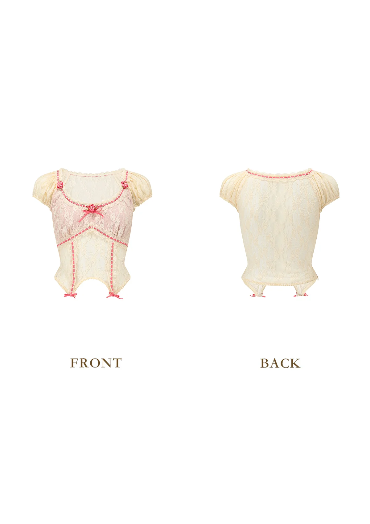 Cranberry Girl Lace T-shirt - Thrancidy