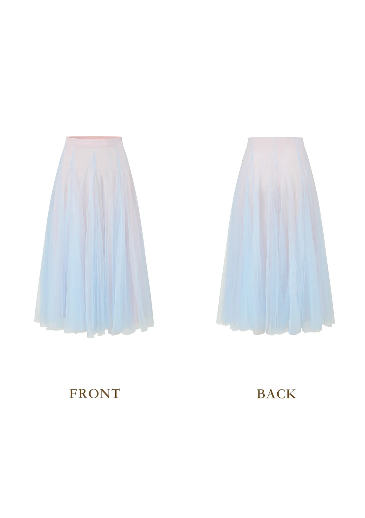 The Blue Lily Gauze Skirt - Thrancidy