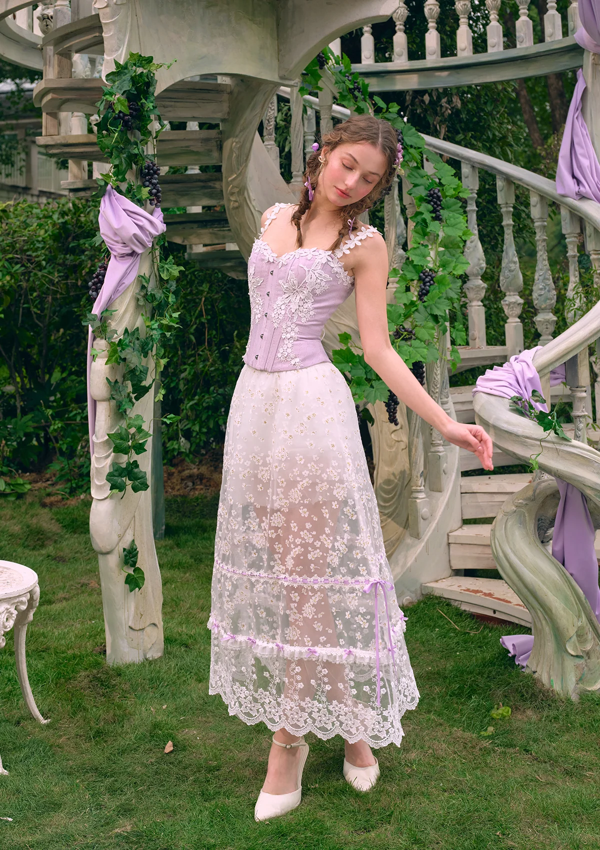 Ice Grape Skirt - Thrancidy