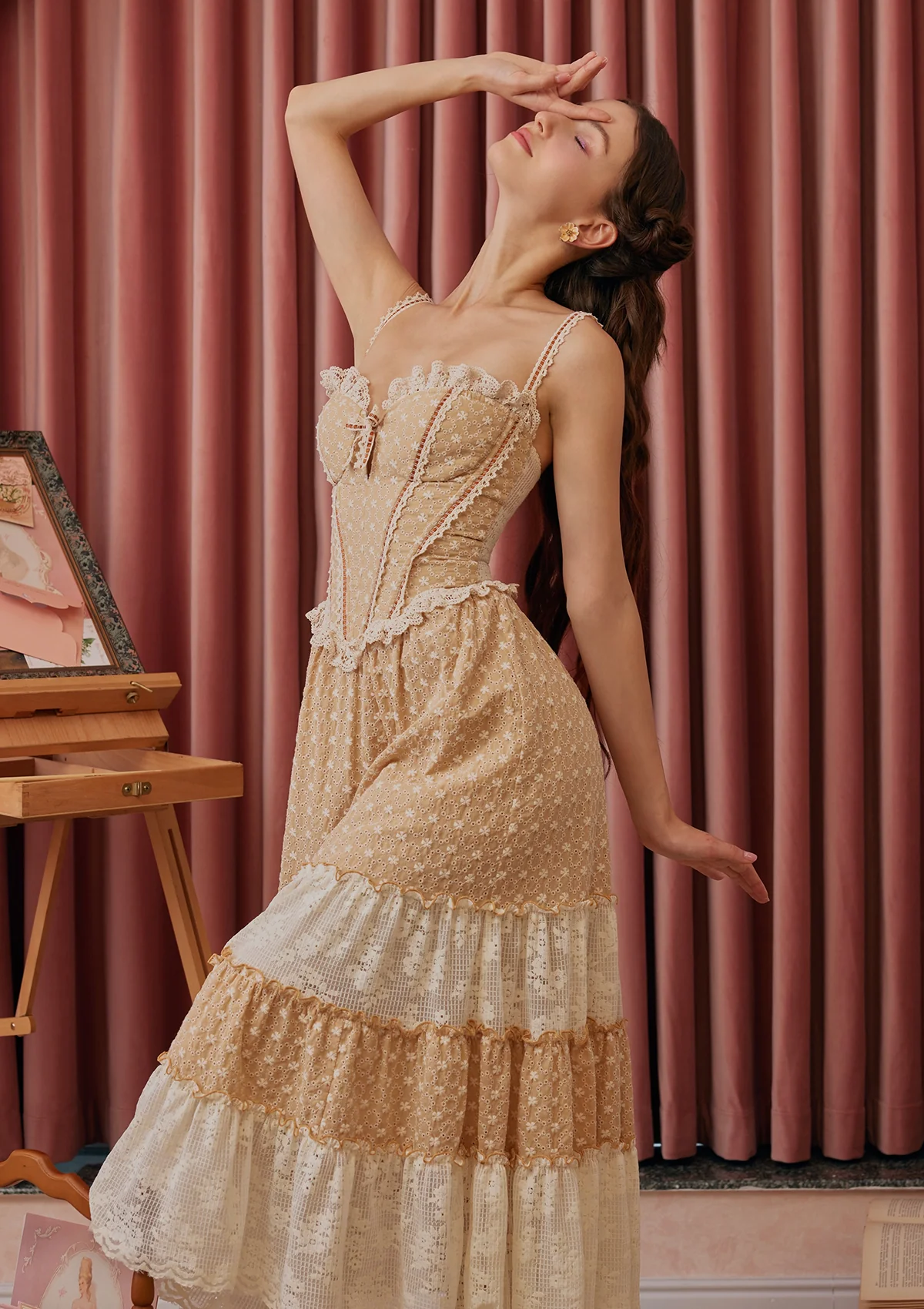 Miss Cinnamon Corset Dress - Thrancidy