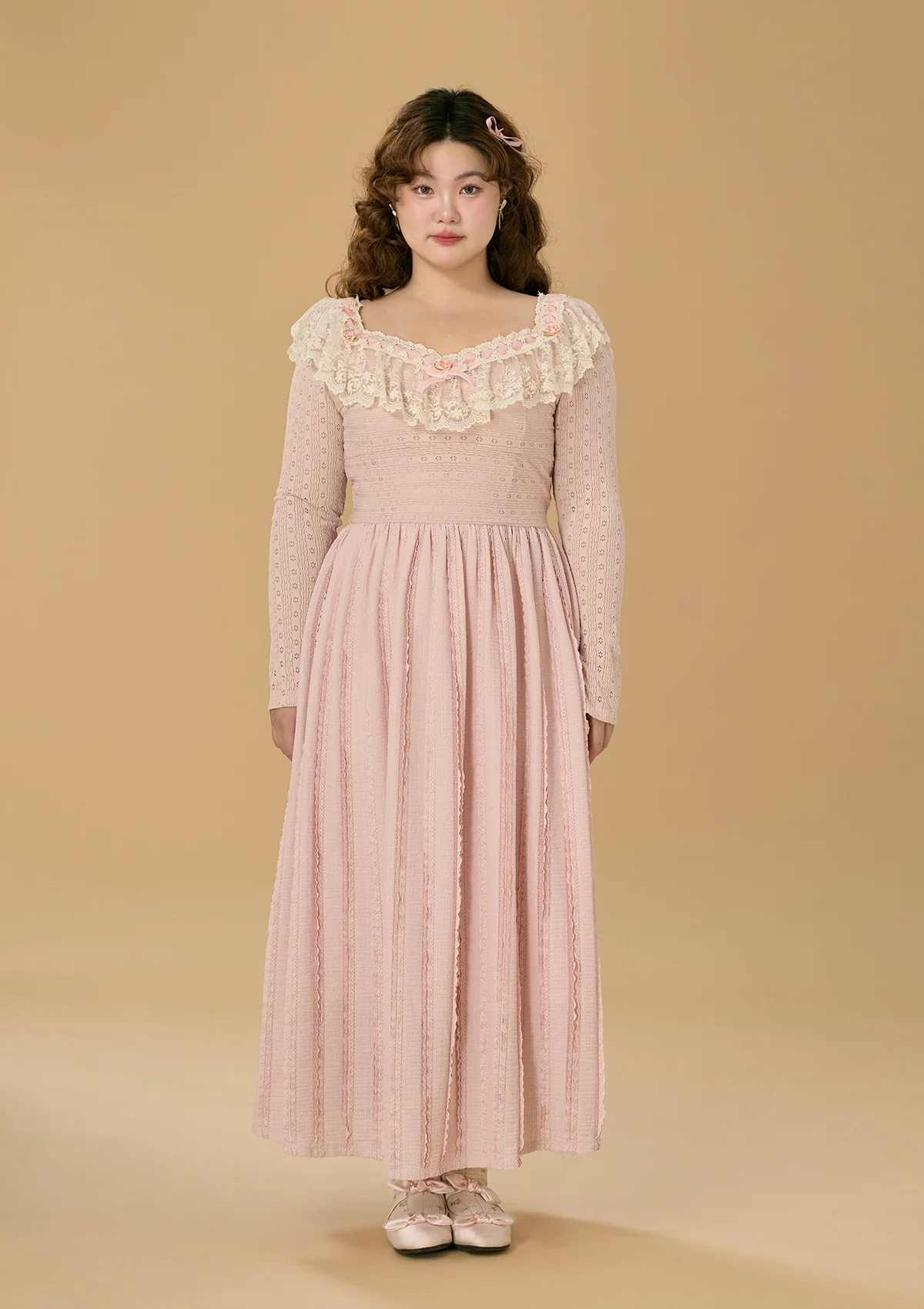 Curve & Plus Tuileries Forest Dress - Thrancidy