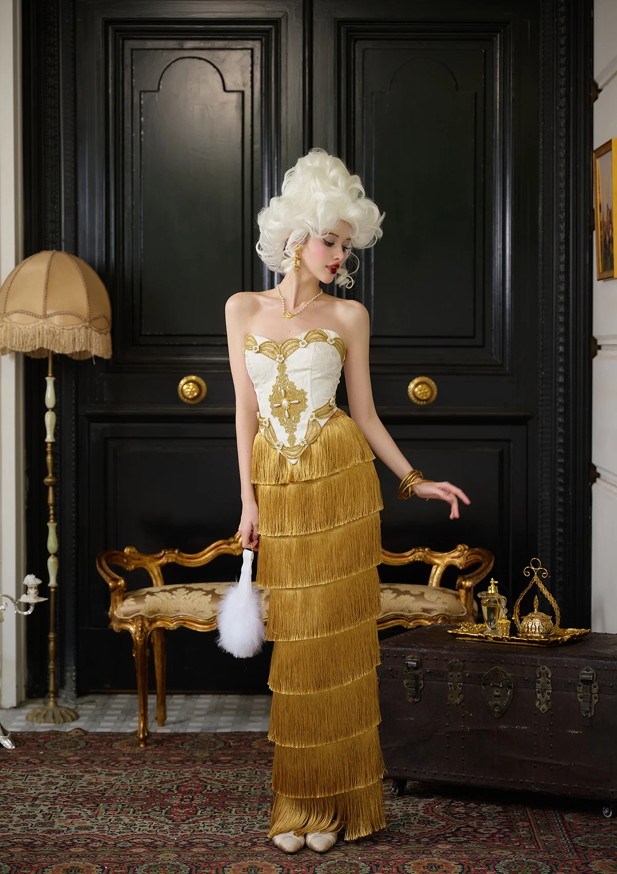 Louvre Muse Long Skirt - Thrancidy