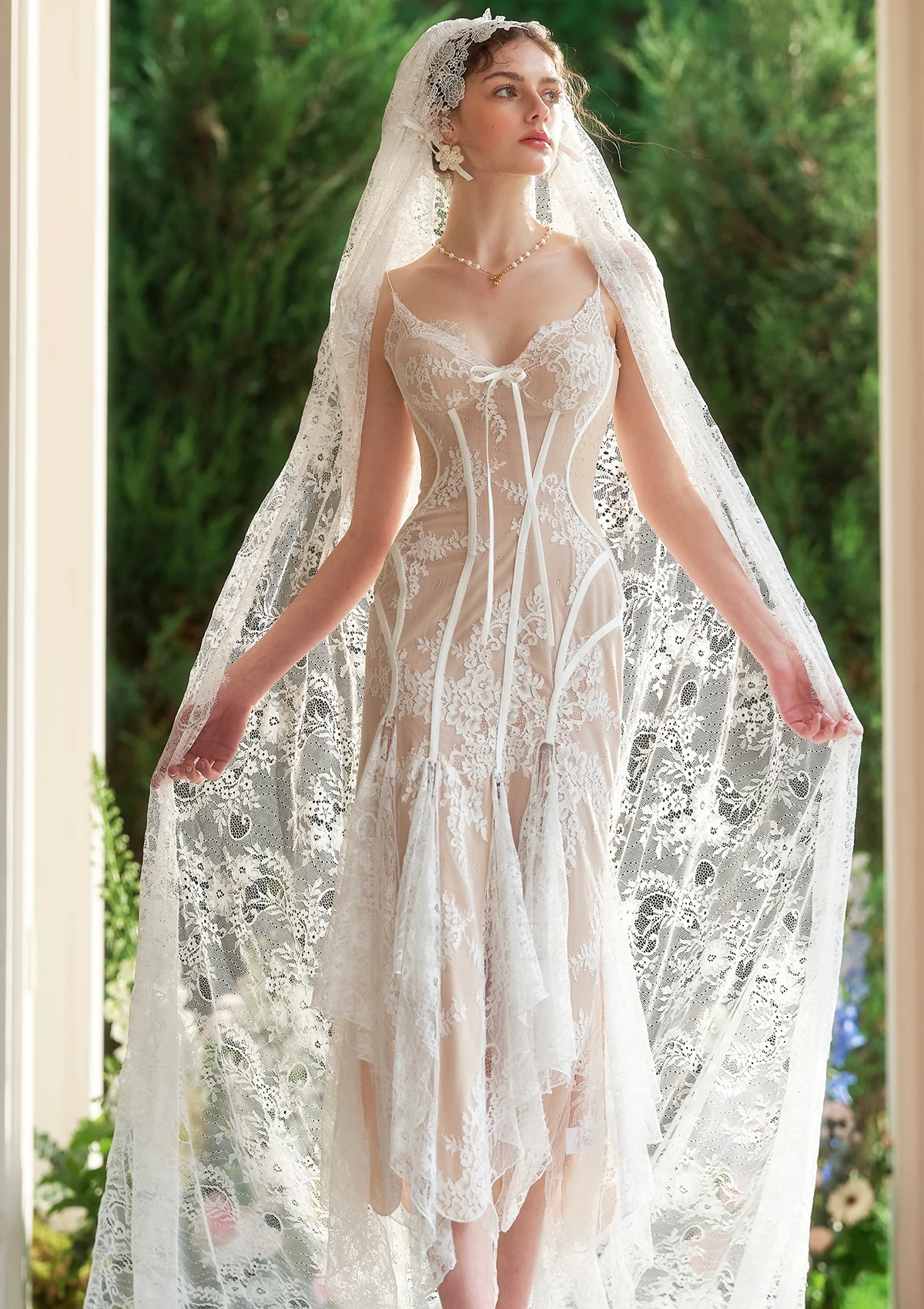 The Tribute of Rain Corset Dress - Thrancidy