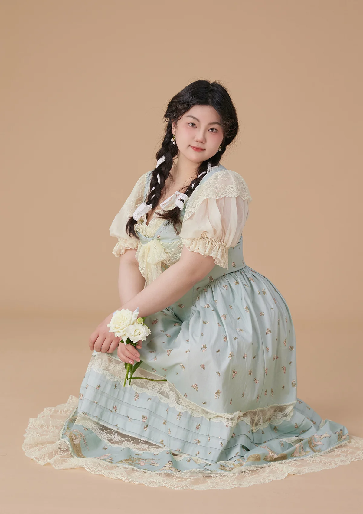 Curve & Plus Woodland Fairy Dress - Thrancidy