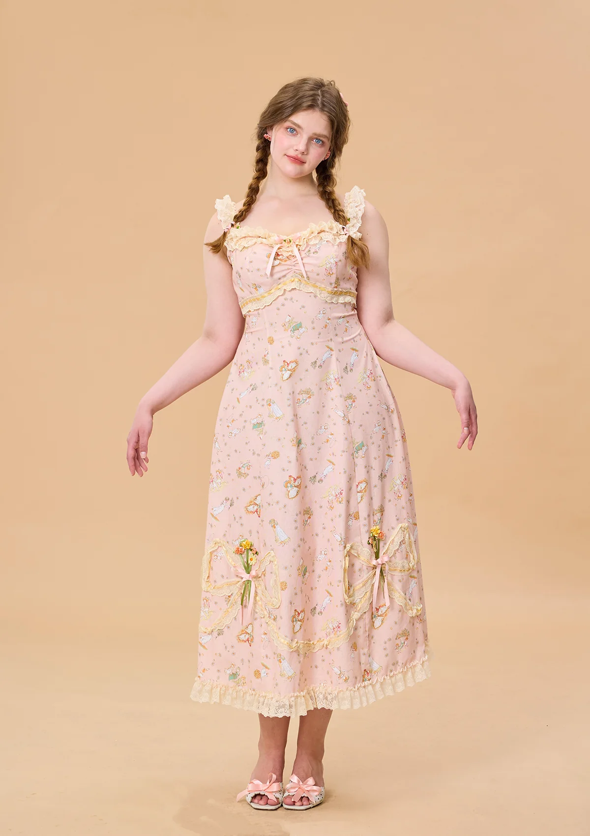 Curve & Plus Daisy Kite Dress - Thrancidy