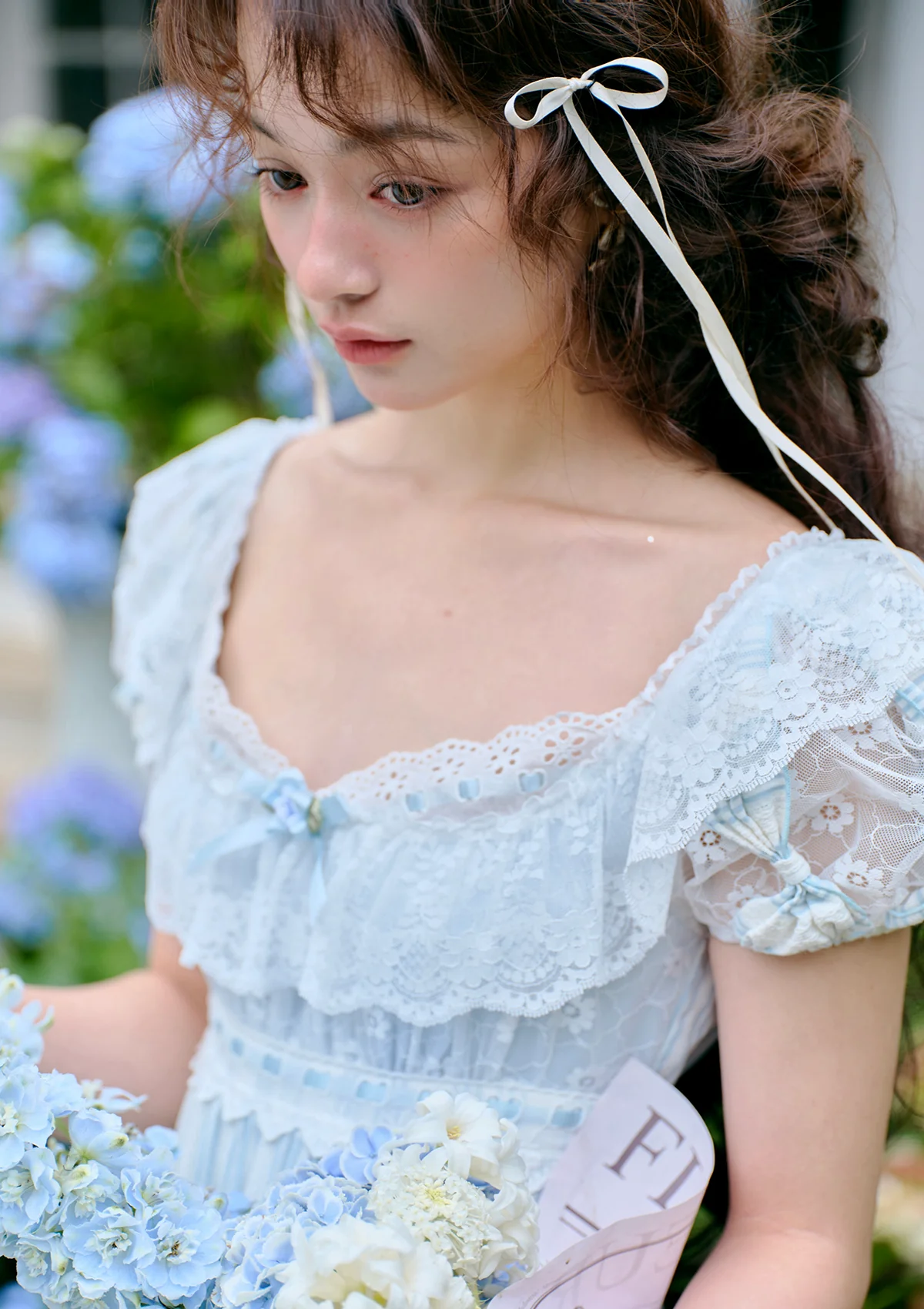 Matin de fentre fleurie Dress - Thrancidy