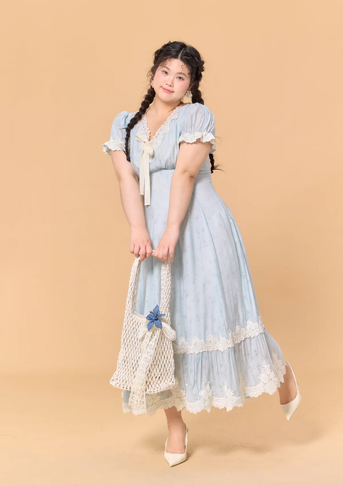 Curve & Plus Summer Wind Dress - Thrancidy