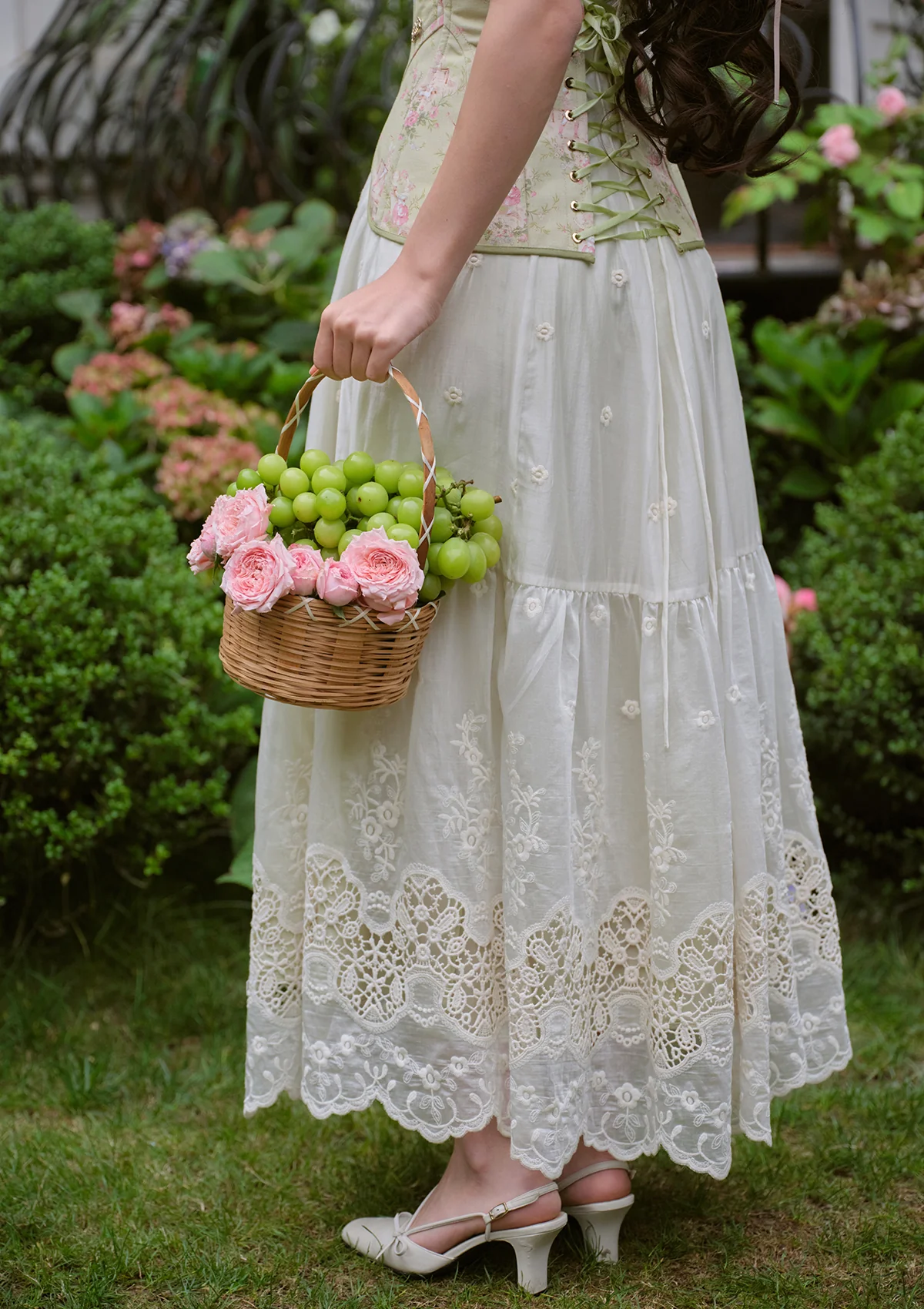Green Grapes Dress - Thrancidy